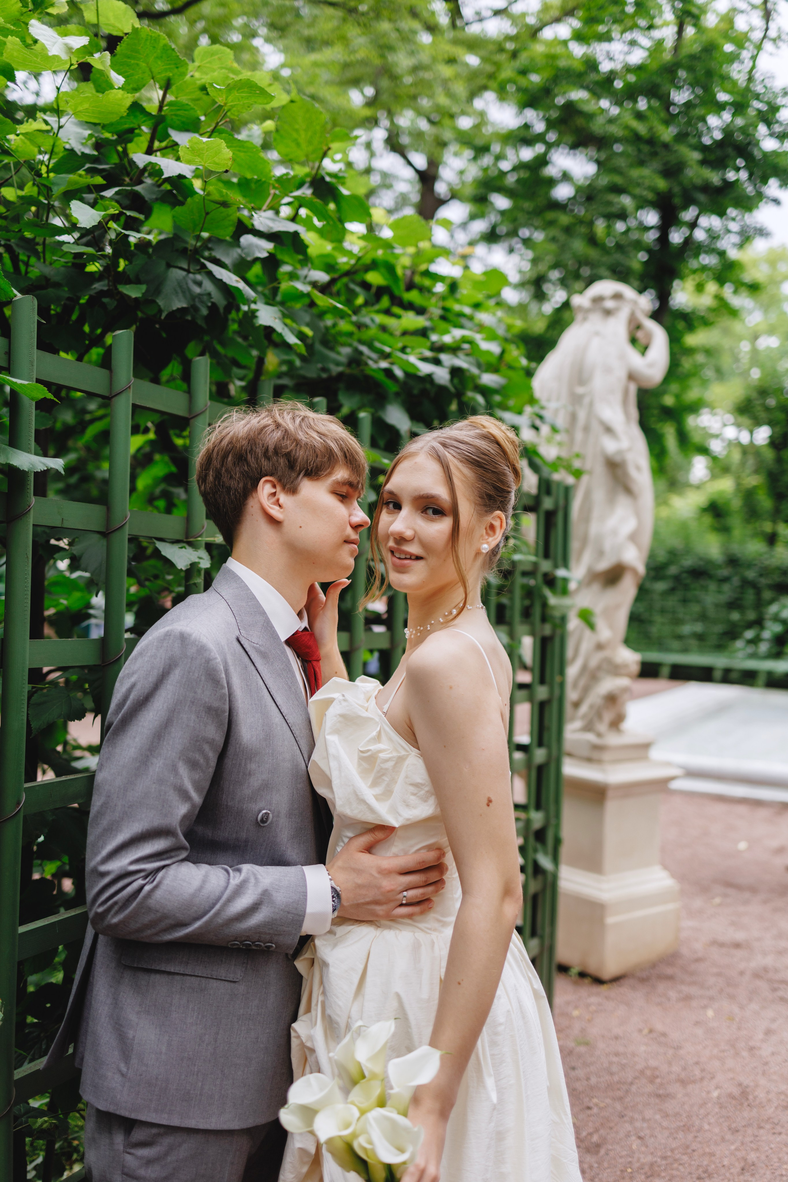 Артем Варвара, Летний сад. Боженова Елена фотограф Санкт-Петербург