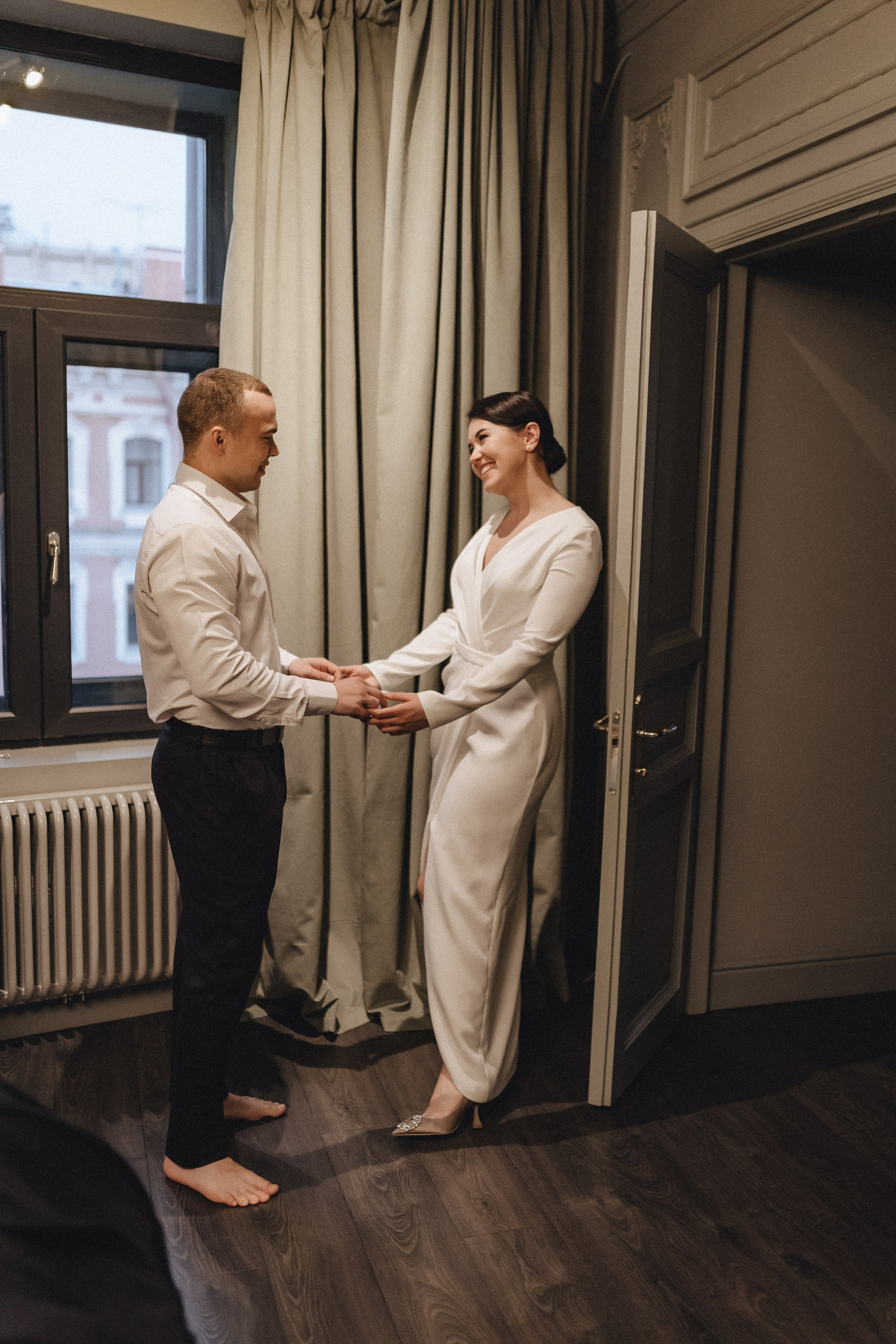 Тёплый вечер (Сборы + загс). Фотограф Санкт-Петербург|СПБ|Питер Марина Медведева