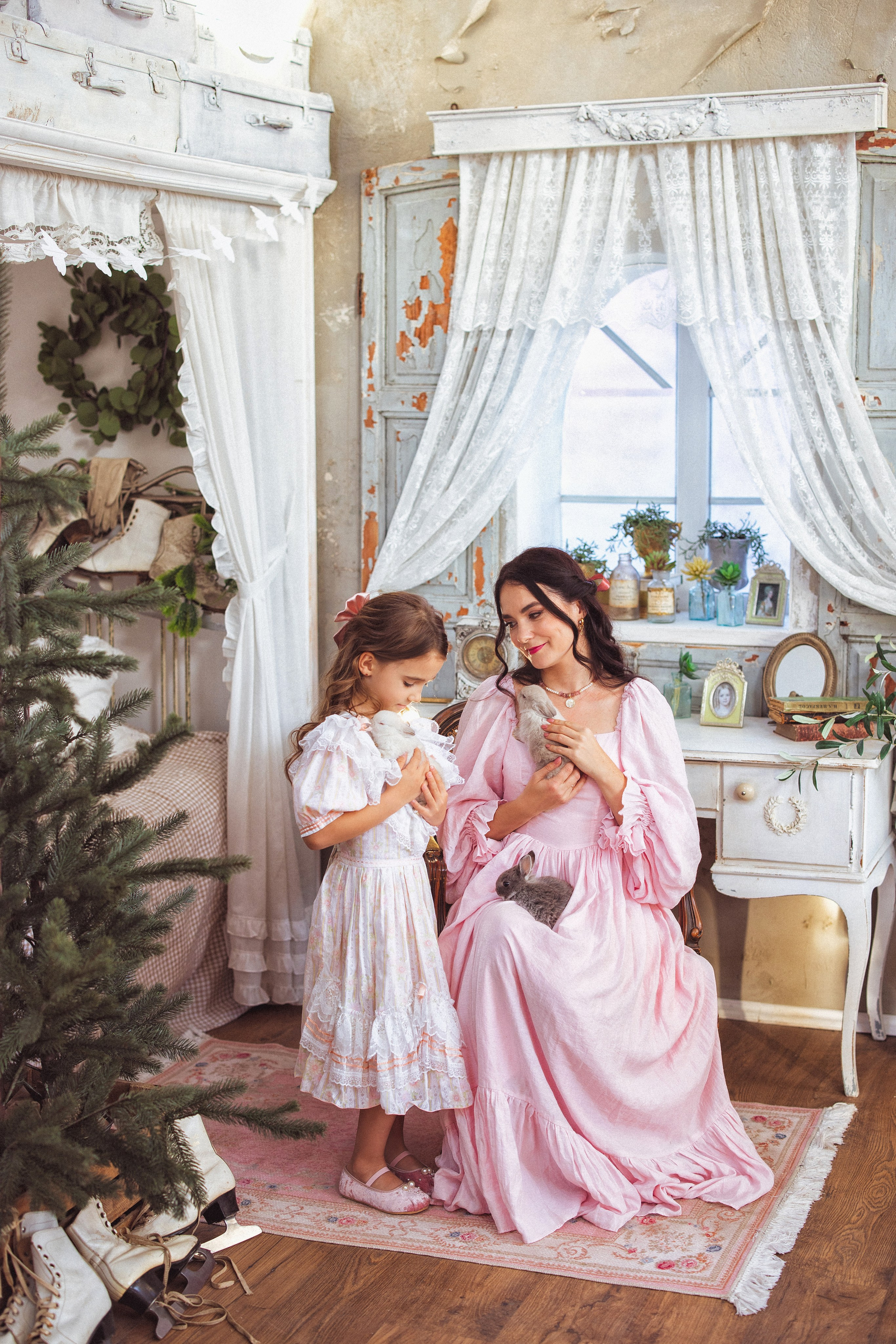 Новый год в стиле «ВИНТАЖ» 2023-2024. Семейный и детский фотограф в Краснодаре Анна Трашкова