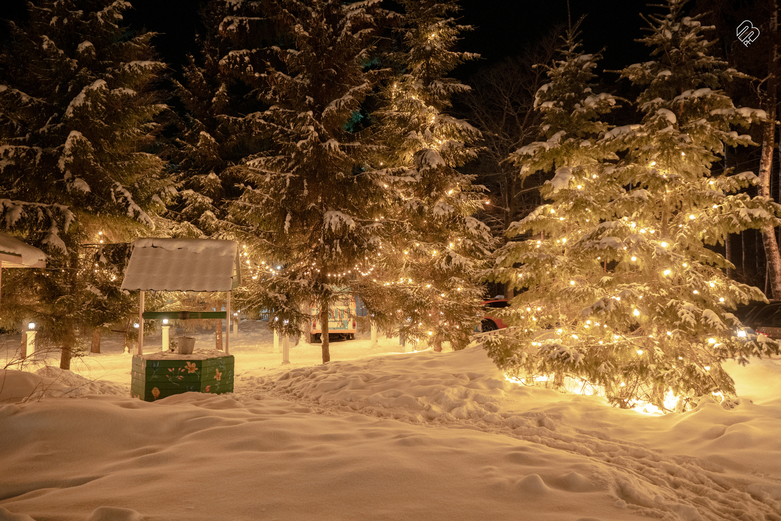 Ресторан "Наша dacha" зимой, ресторан наша дача