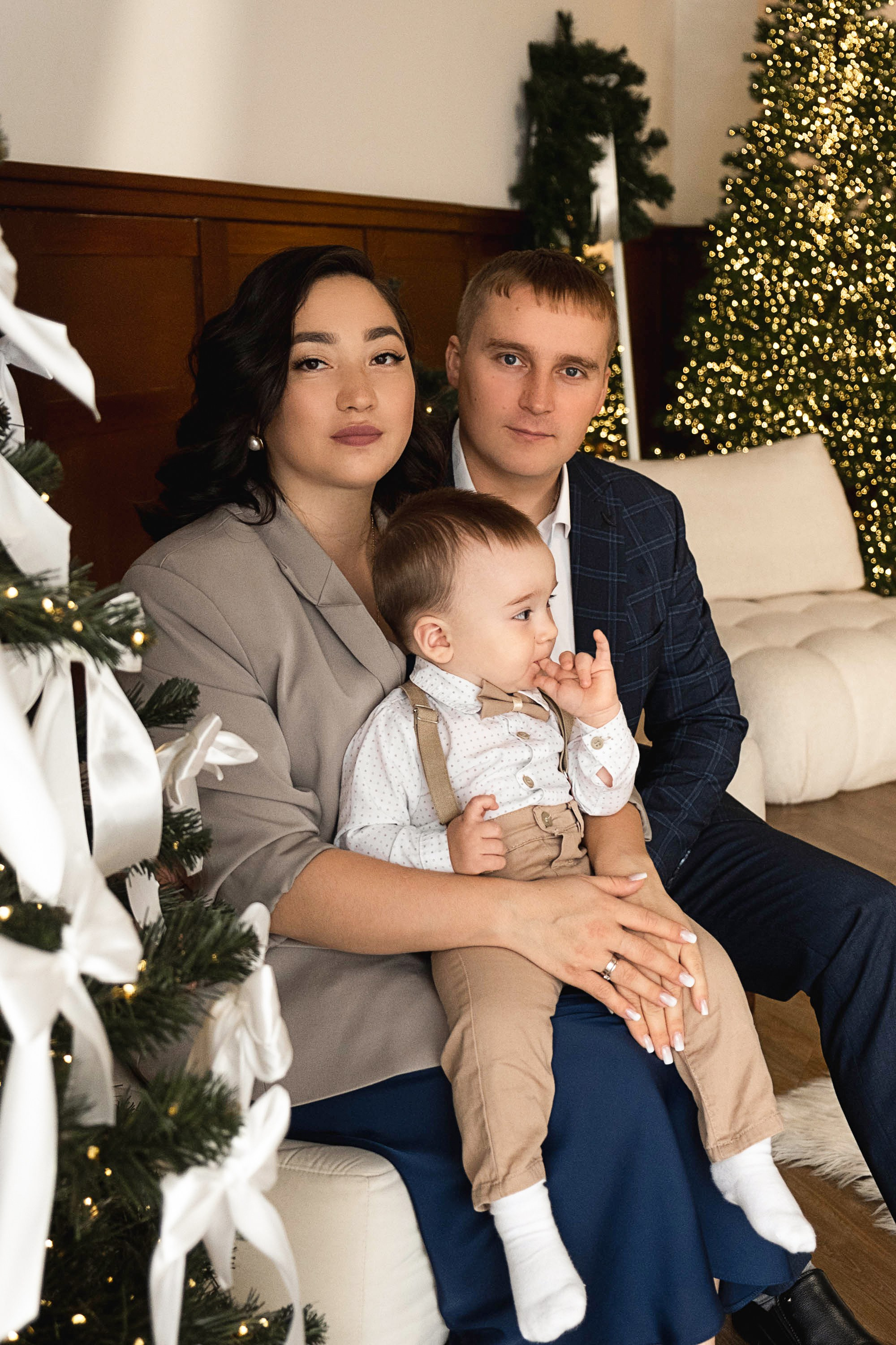 Джамиля, Юра и малыш Андрюша: Новогодняя. Свадебный и семейный фотограф в Тюмени Екатерина Дубровина