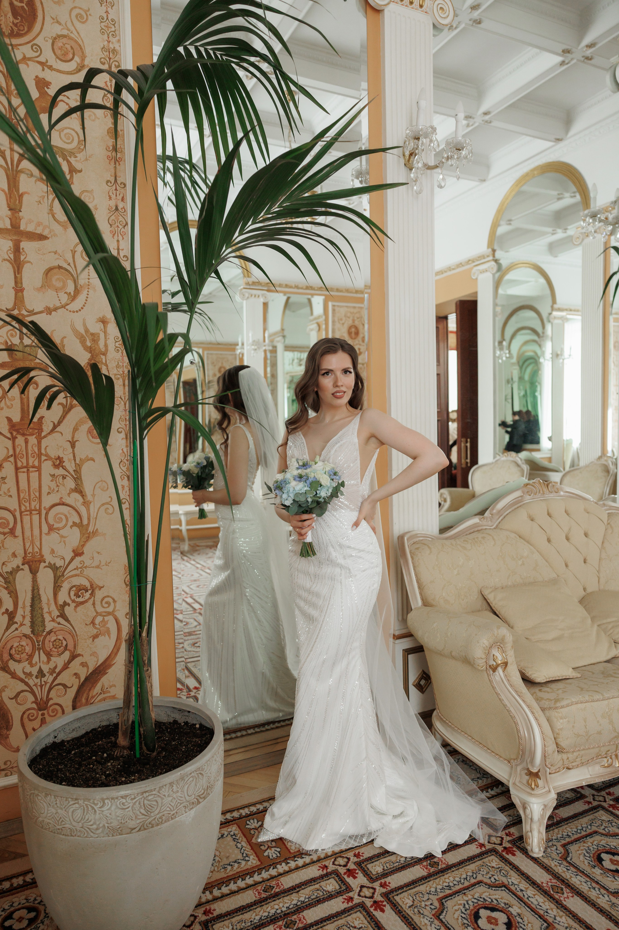 Даша и Дима, Грибоедовский ЗАГС. Свадебный и репортажный фотограф (Москва, Королев и другие)