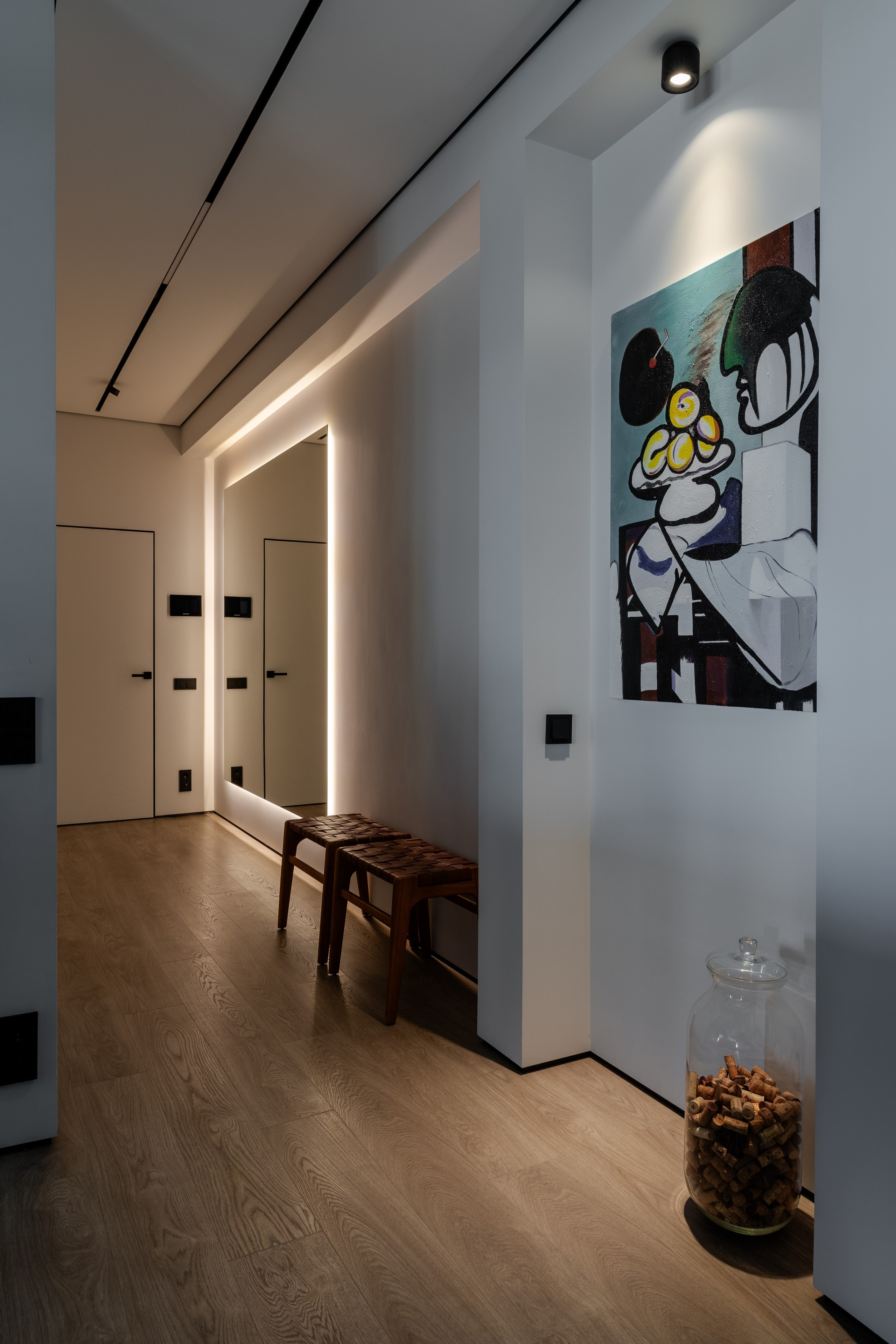 Интерьерная фотосъемка квартиры в ЖК «Беларусь», дизайн проект @regina_gard_. Интерьерный фотограф Москва