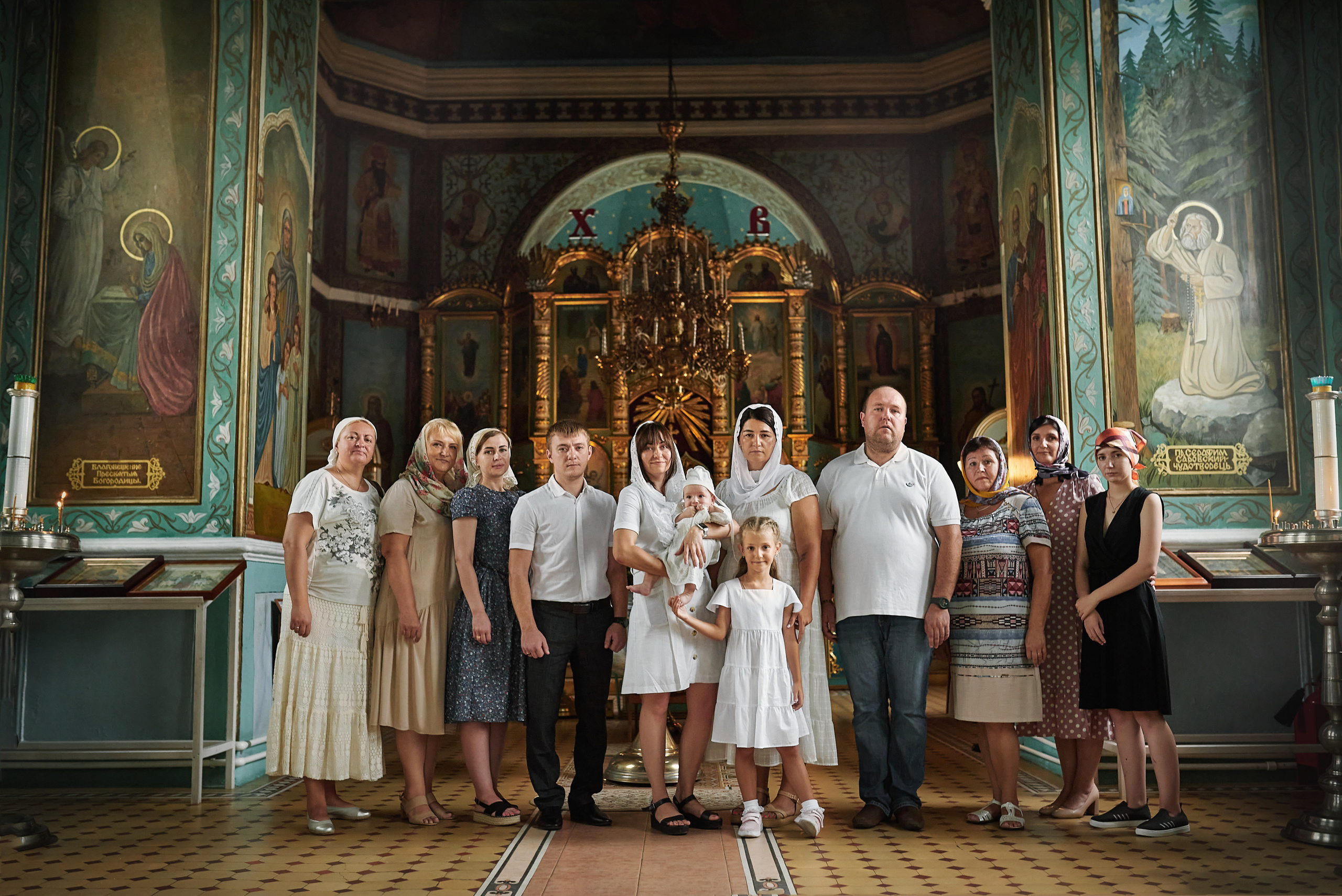 Крещение в храме Смоленской иконы БМ ОДигитрия. г. Аксай. Семейный фотограф в Ростове-на-Дону Татьяна Литвинова