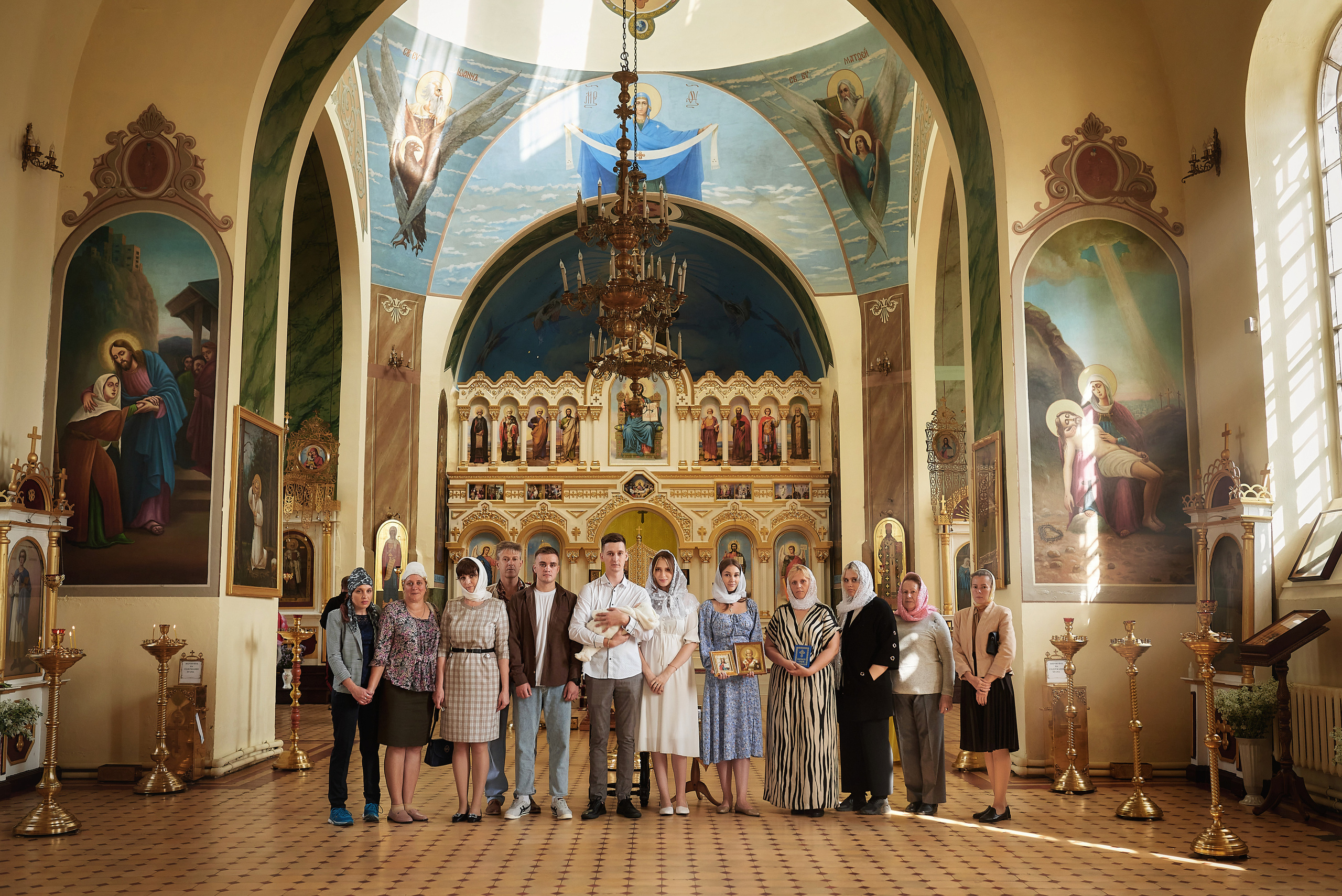 Крещение в храме Сретения Господня. Семейный фотограф в Ростове-на-Дону Татьяна Литвинова