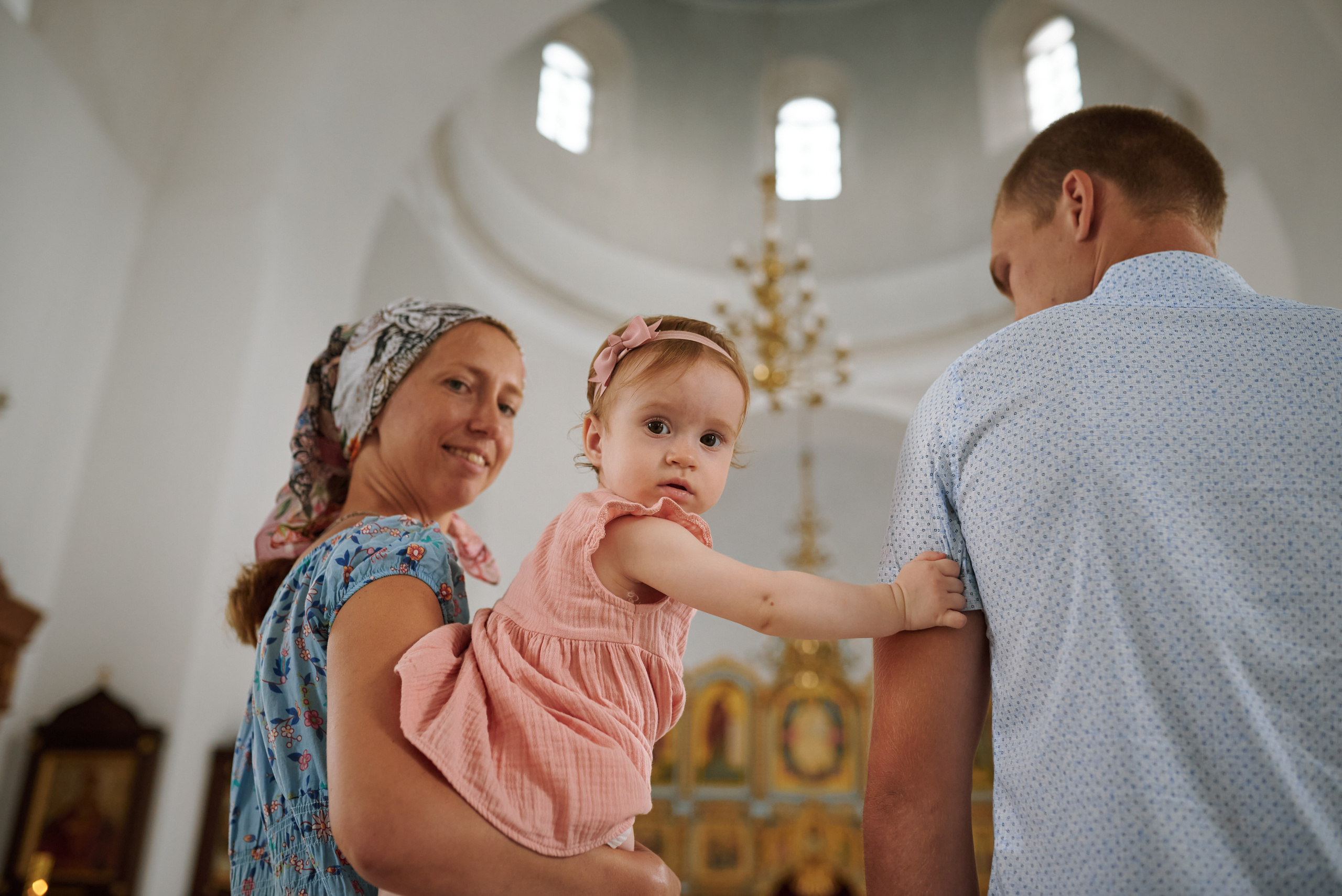 Крещение в храме Успения Пресвятой Богородицы. г. Аксай. Семейный фотограф в Ростове-на-Дону Татьяна Литвинова