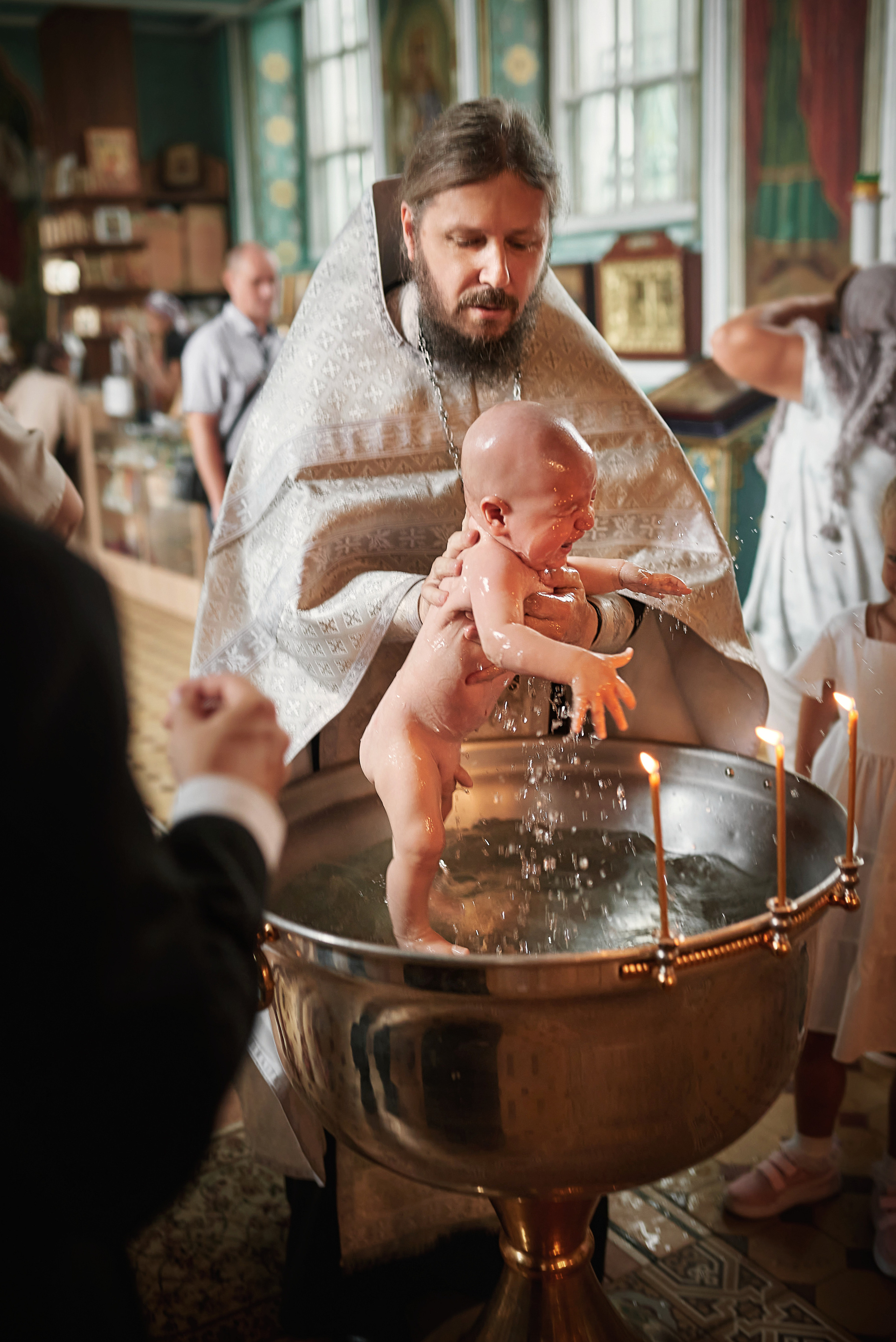 Крещение в храме Смоленской иконы БМ ОДигитрия. г. Аксай. Семейный фотограф в Ростове-на-Дону Татьяна Литвинова