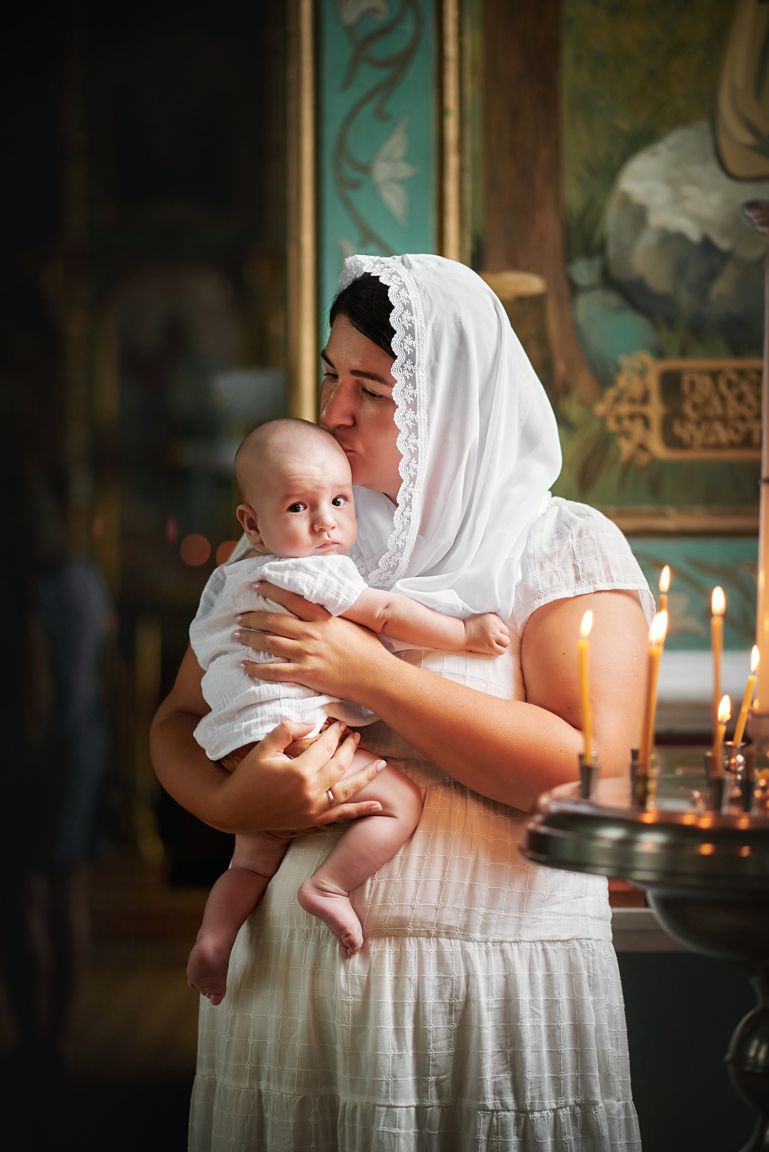 Крещение в храме Смоленской иконы БМ ОДигитрия. г. Аксай. Семейный фотограф в Ростове-на-Дону Татьяна Литвинова