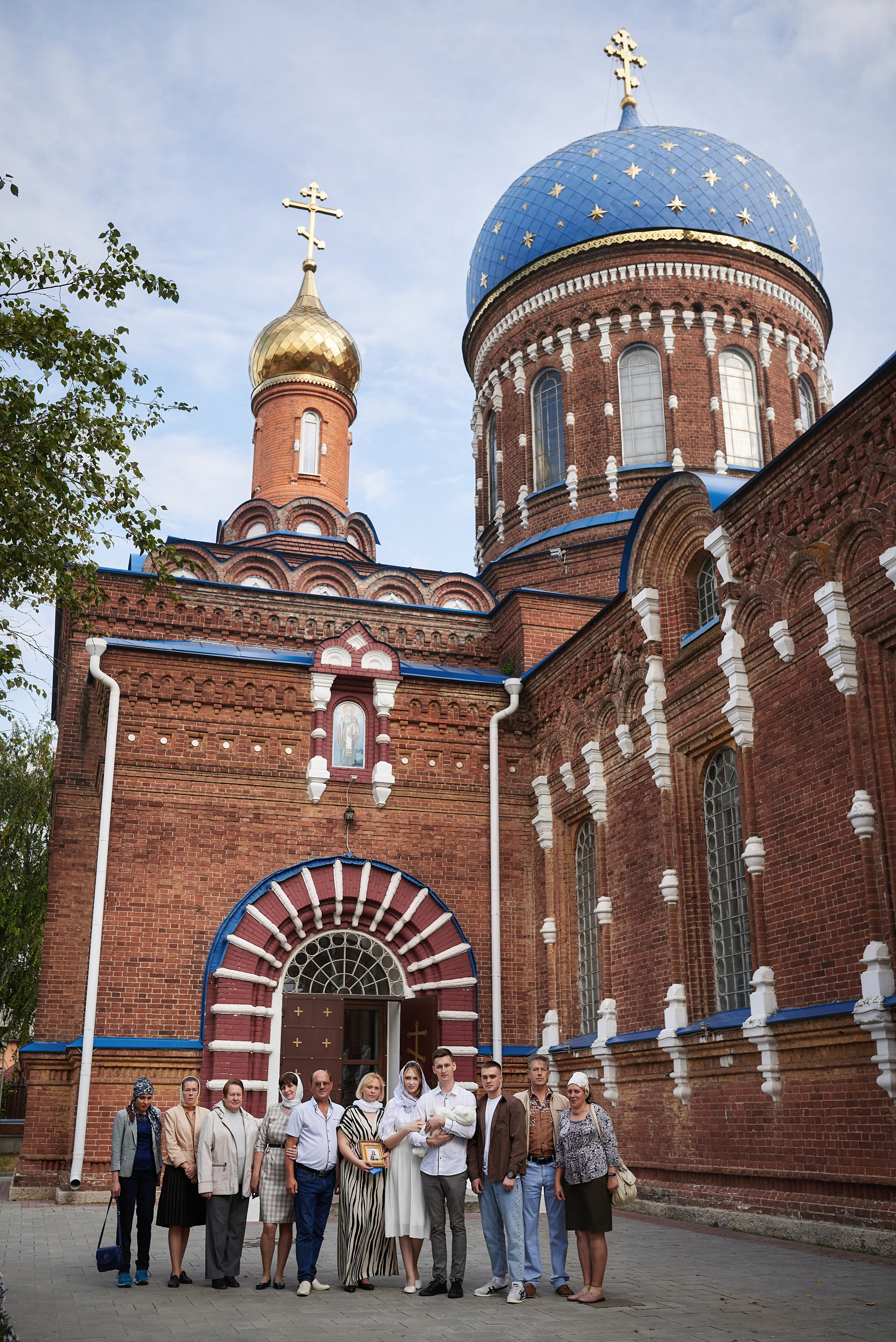 Крещение в храме Сретения Господня. Семейный фотограф в Ростове-на-Дону Татьяна Литвинова