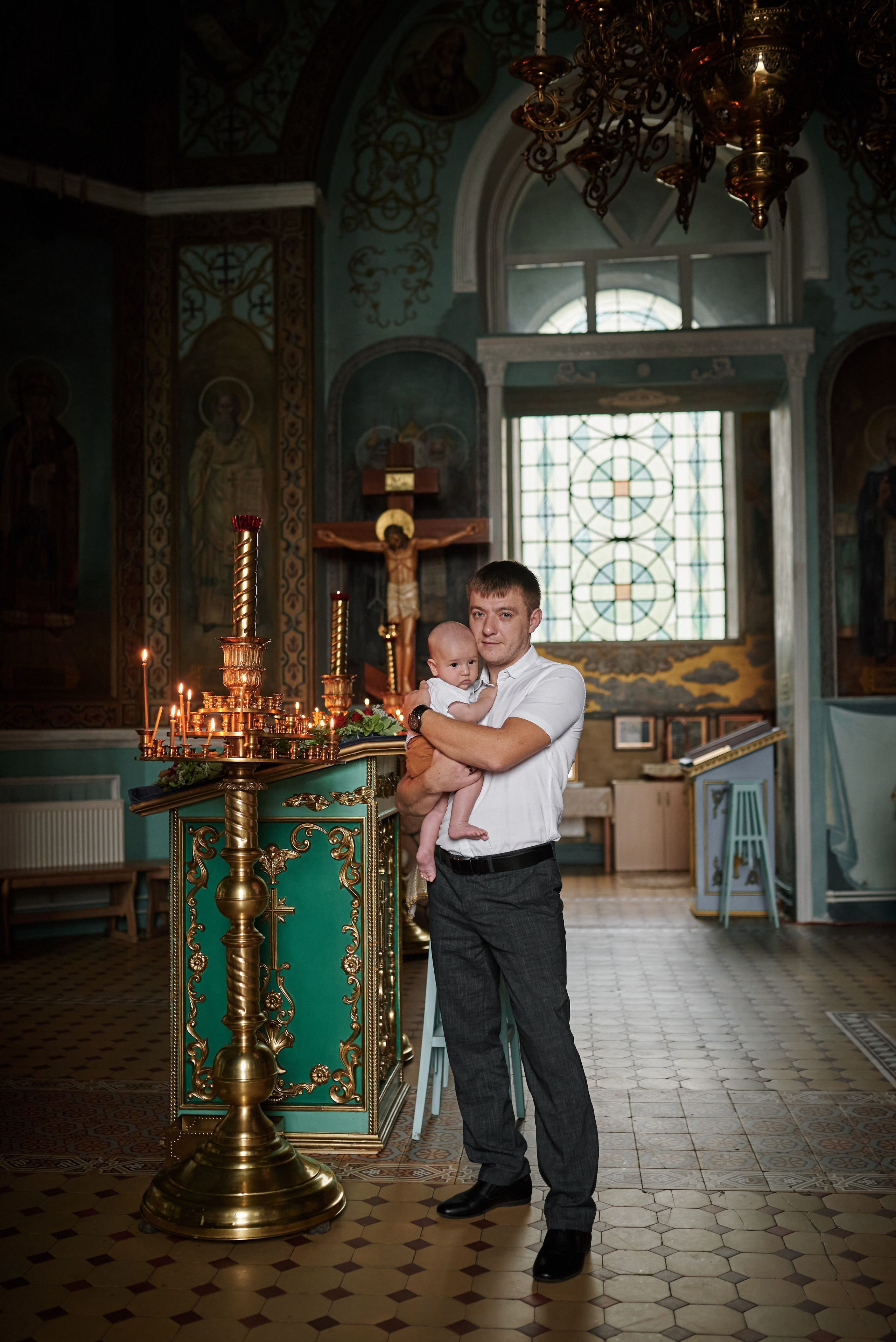 Крещение в храме Смоленской иконы БМ ОДигитрия. г. Аксай. Семейный фотограф в Ростове-на-Дону Татьяна Литвинова