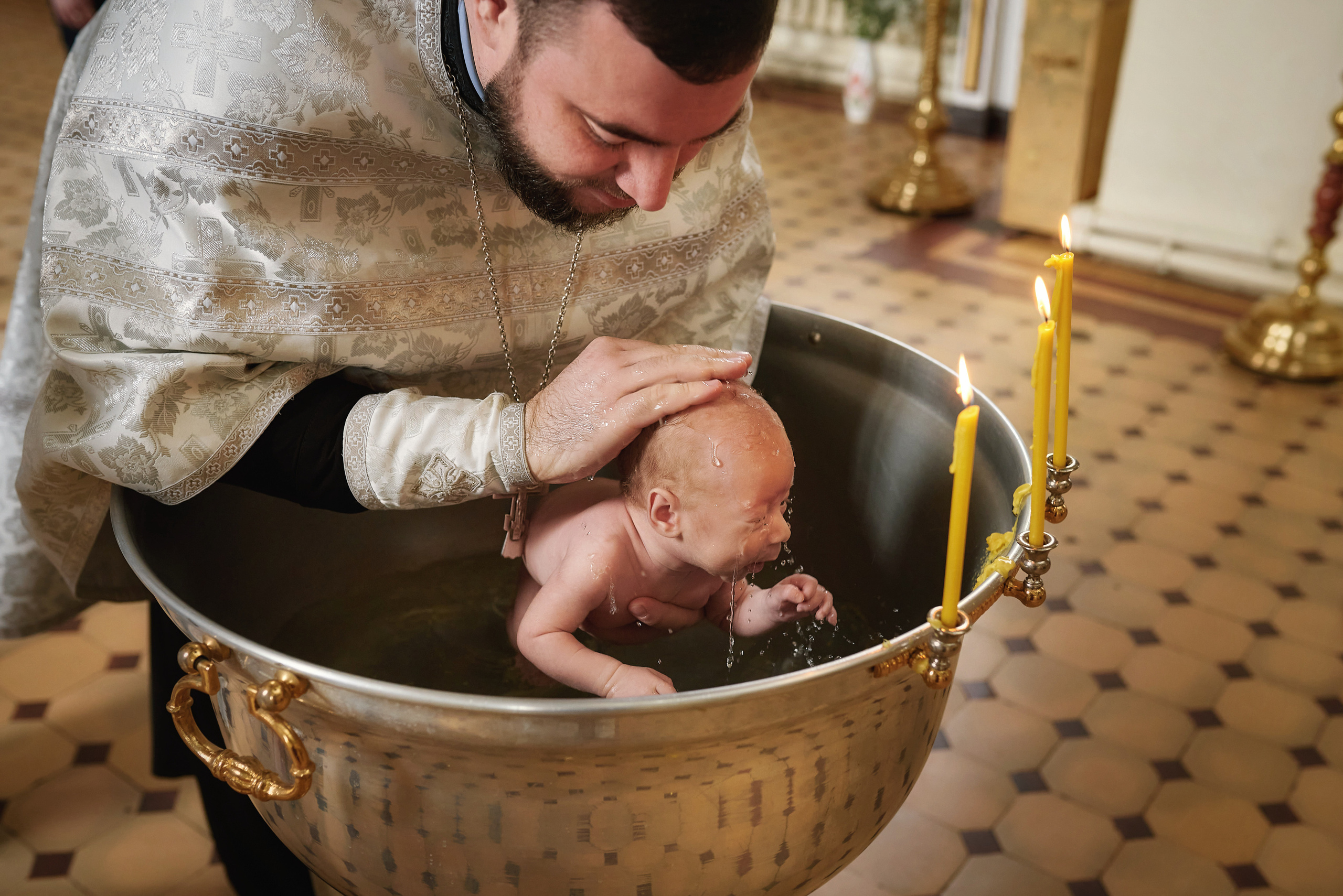 Крещение в храме Сретения Господня. Семейный фотограф в Ростове-на-Дону Татьяна Литвинова