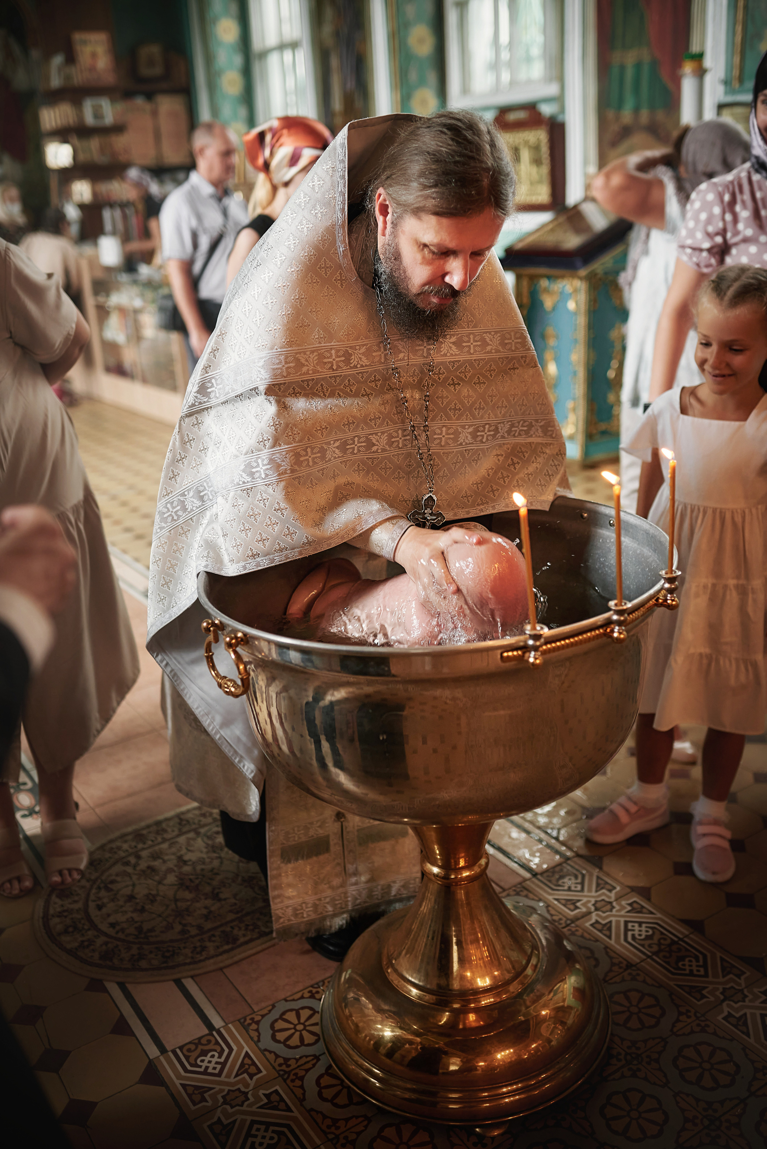 Крещение в храме Смоленской иконы БМ ОДигитрия. г. Аксай. Семейный фотограф в Ростове-на-Дону Татьяна Литвинова