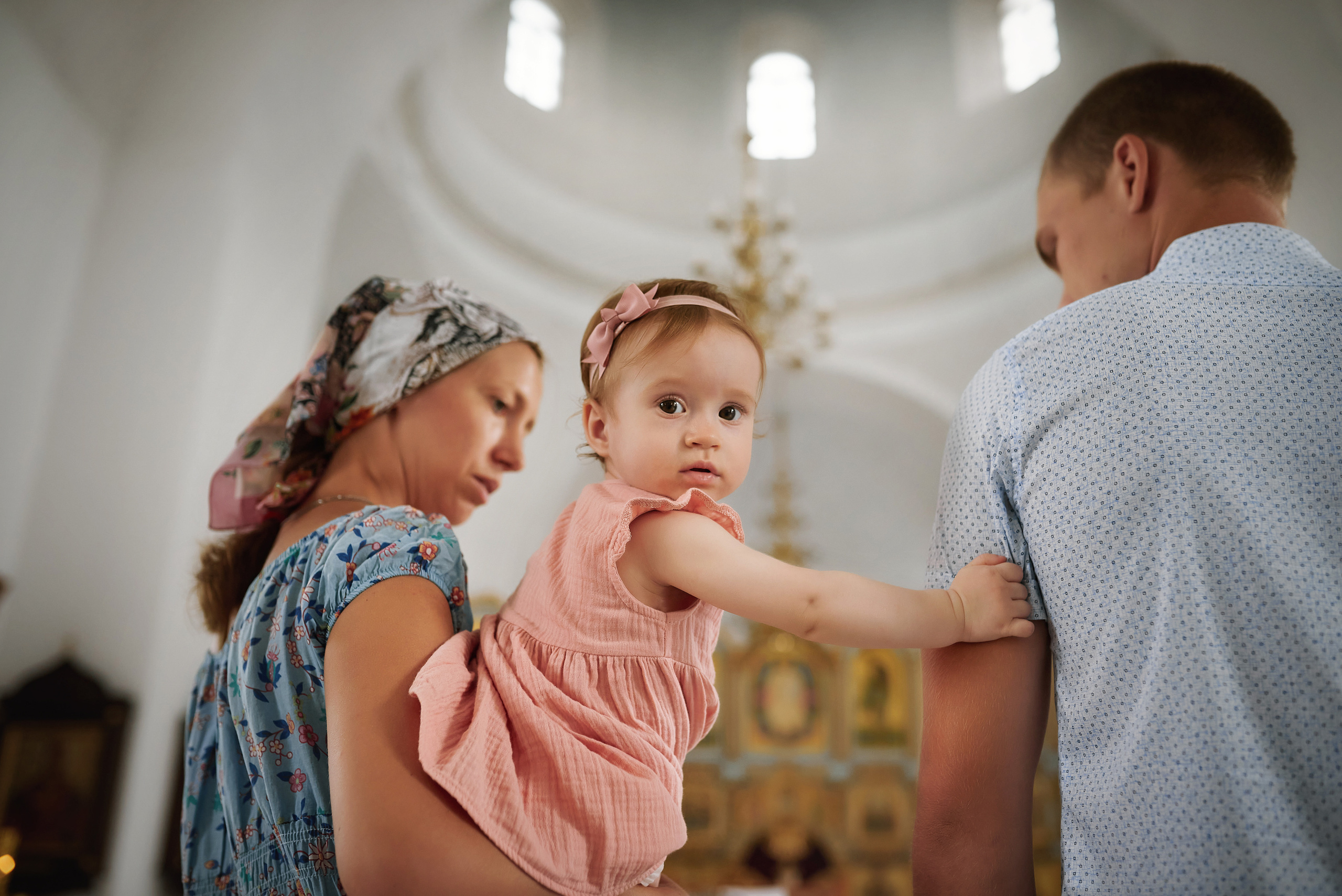 Крещение в храме Успения Пресвятой Богородицы. г. Аксай. Семейный фотограф в Ростове-на-Дону Татьяна Литвинова