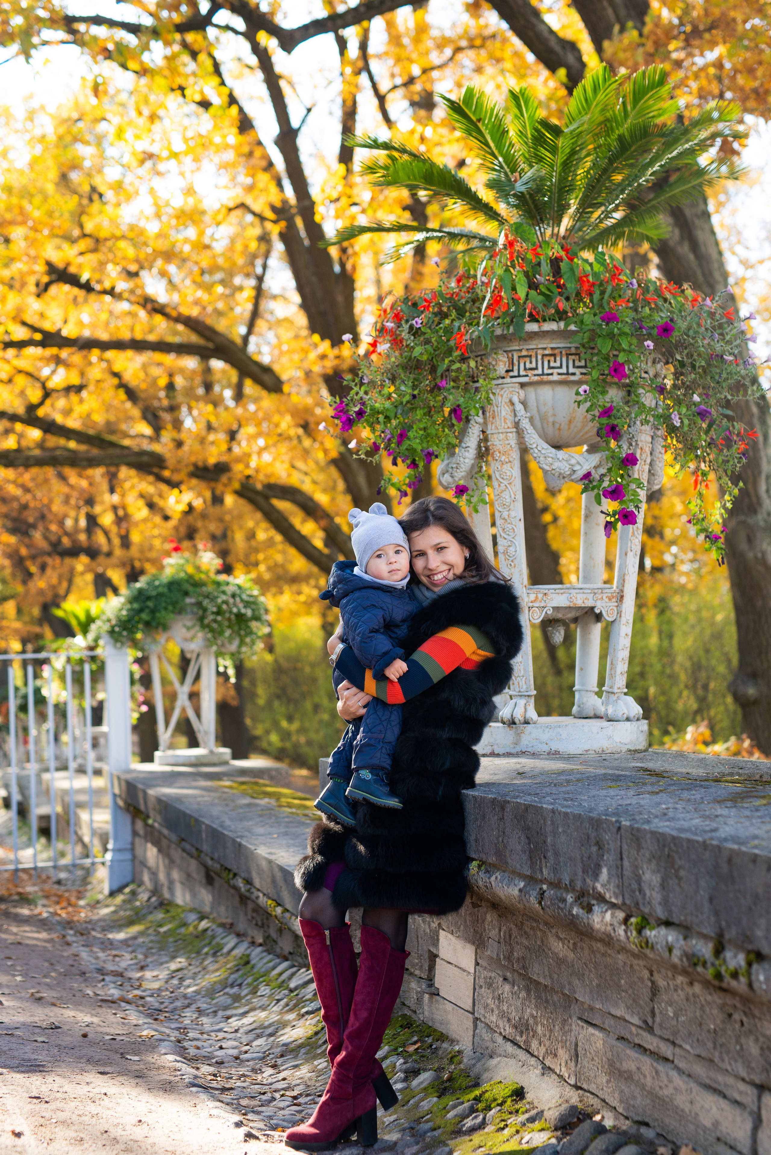 Егор, Валерия и Андрей осенняя прогулка. Портретный, семейный и свадебный фотограф в Санкт-Петербурге и в Пушкине Ширяев Денис