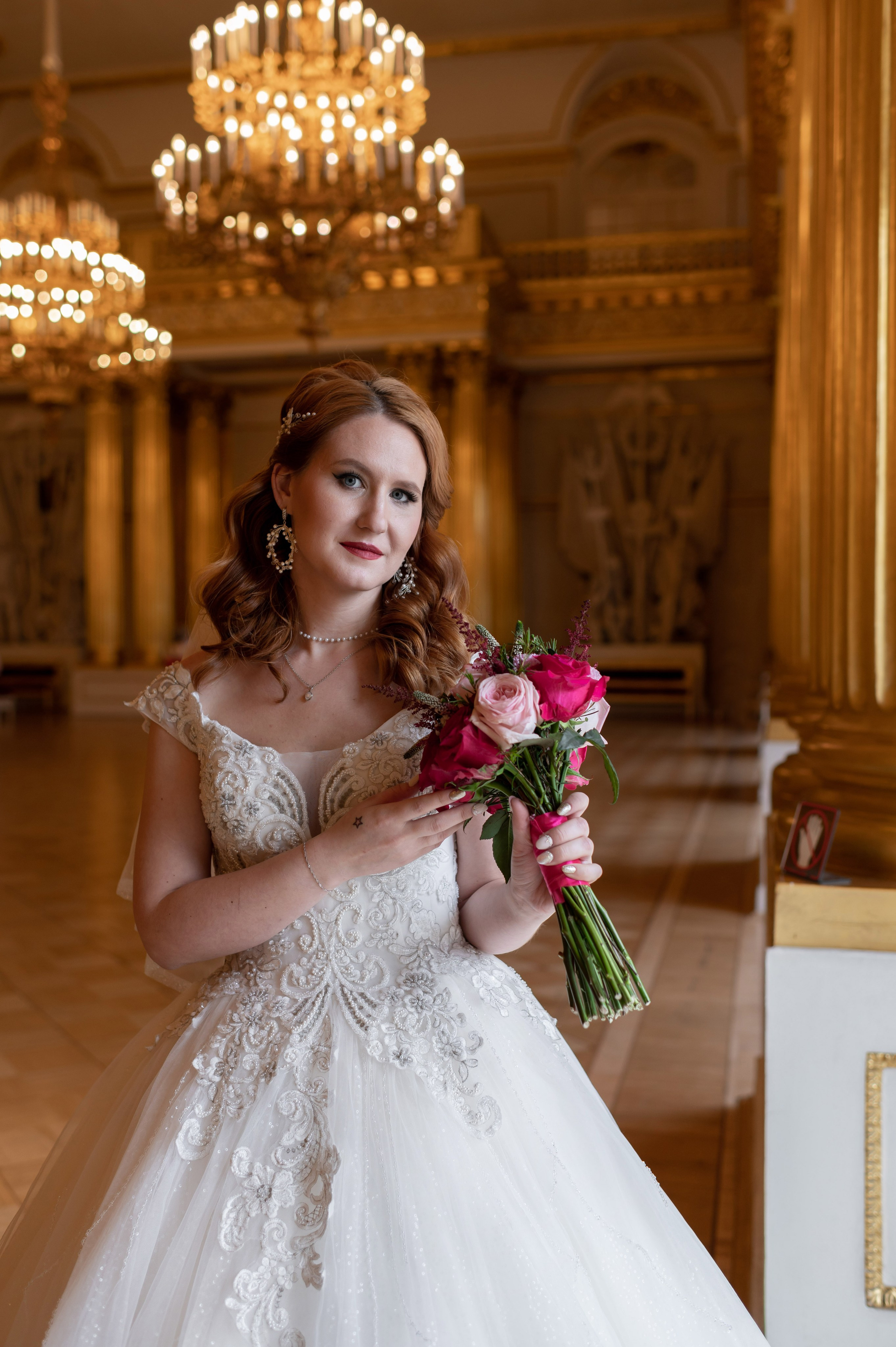 Екатерина и Алексей (свадебная фотосессия в Эрмитаже и Первом Дворце Бракосочетания на Английской набережной 28). Портретный, семейный и свадебный фотограф в Санкт-Петербурге и в Пушкине Ширяев Денис