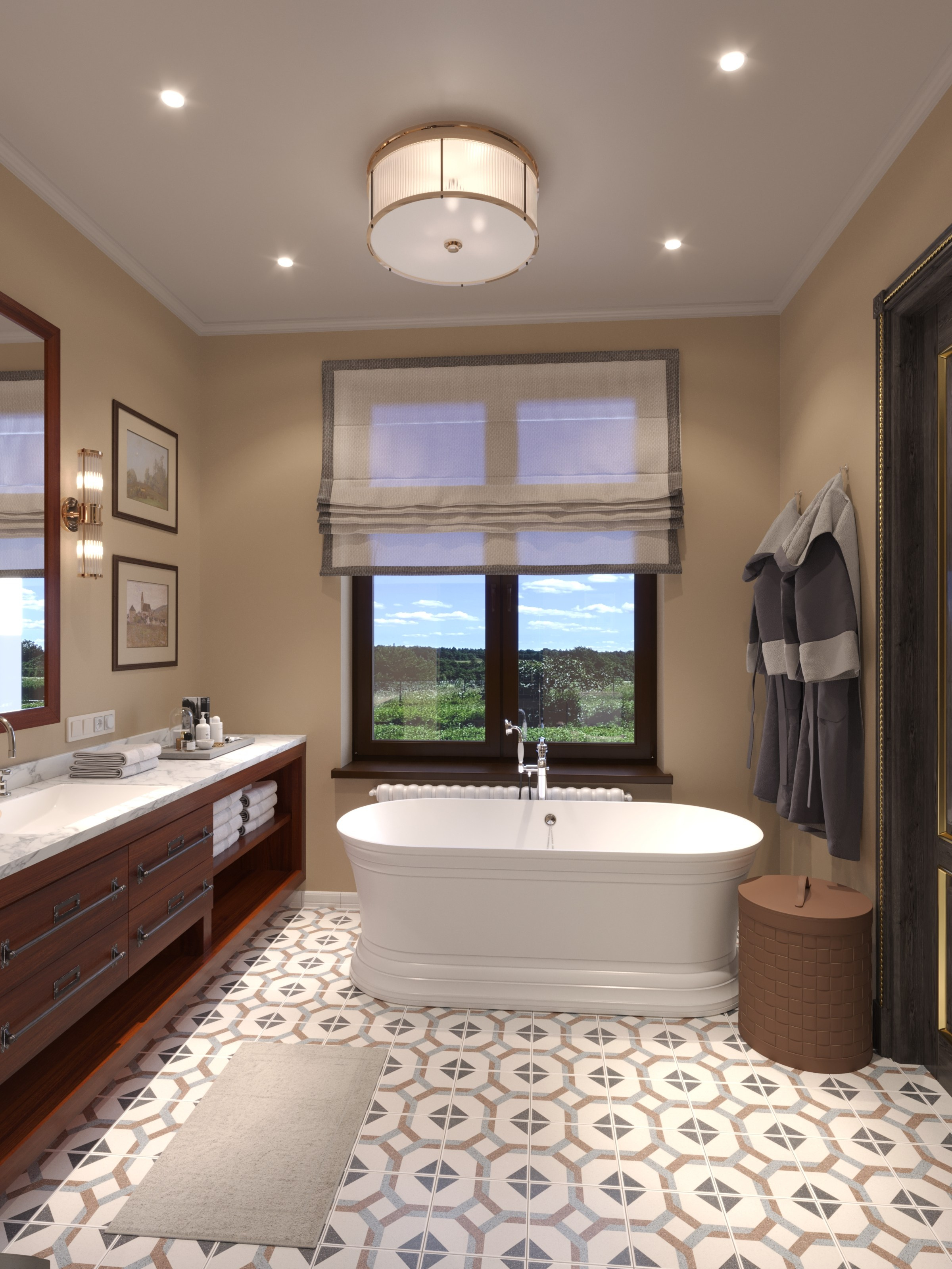 Бутик-отель/ Рублево-Успенское шоссе, МО. Визуализация и анимация в Москве — Андрей Епифанов