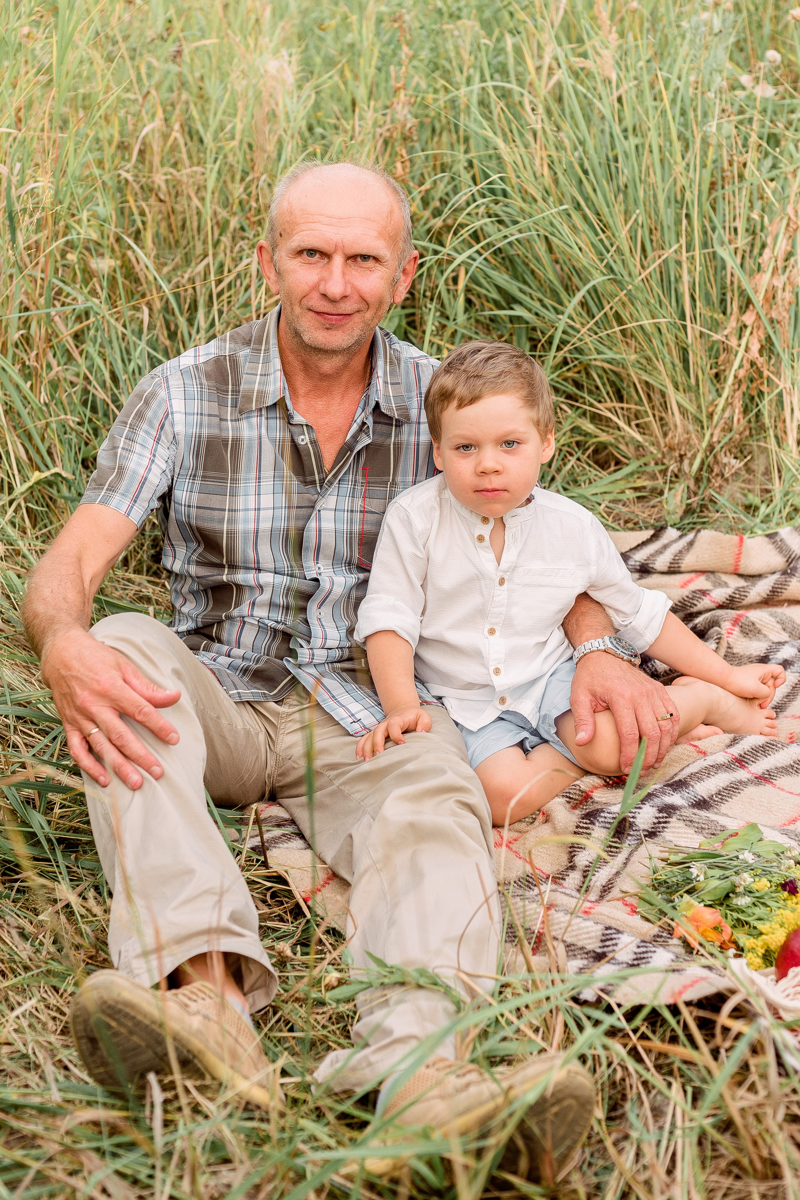 В поле. Фотограф Юлия Попова