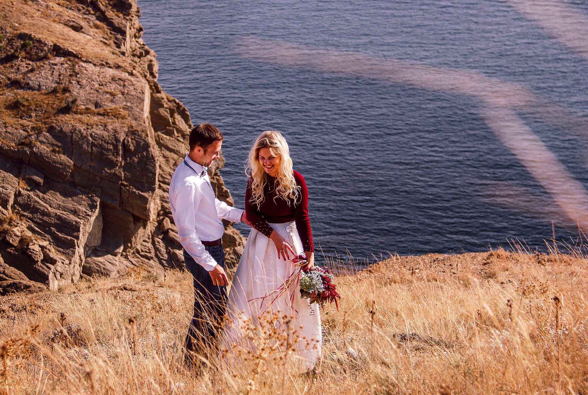 Love Story Анна и Владимир. Балаклава. Свадебный и семейный фотограф в Евпатории Зайцева Надежда