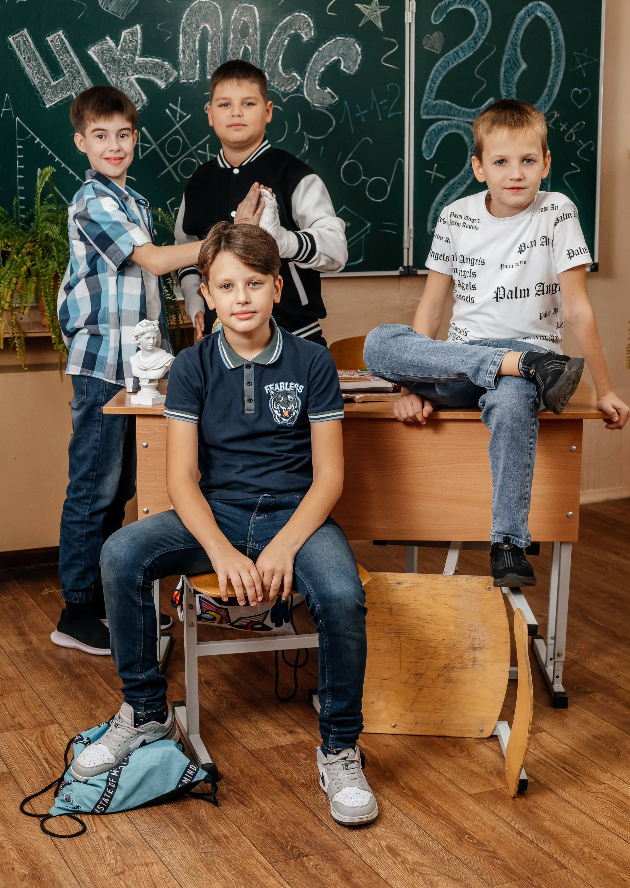 4 кл сьемка в Школе. Ольга Плаксина фотограф в Саратове