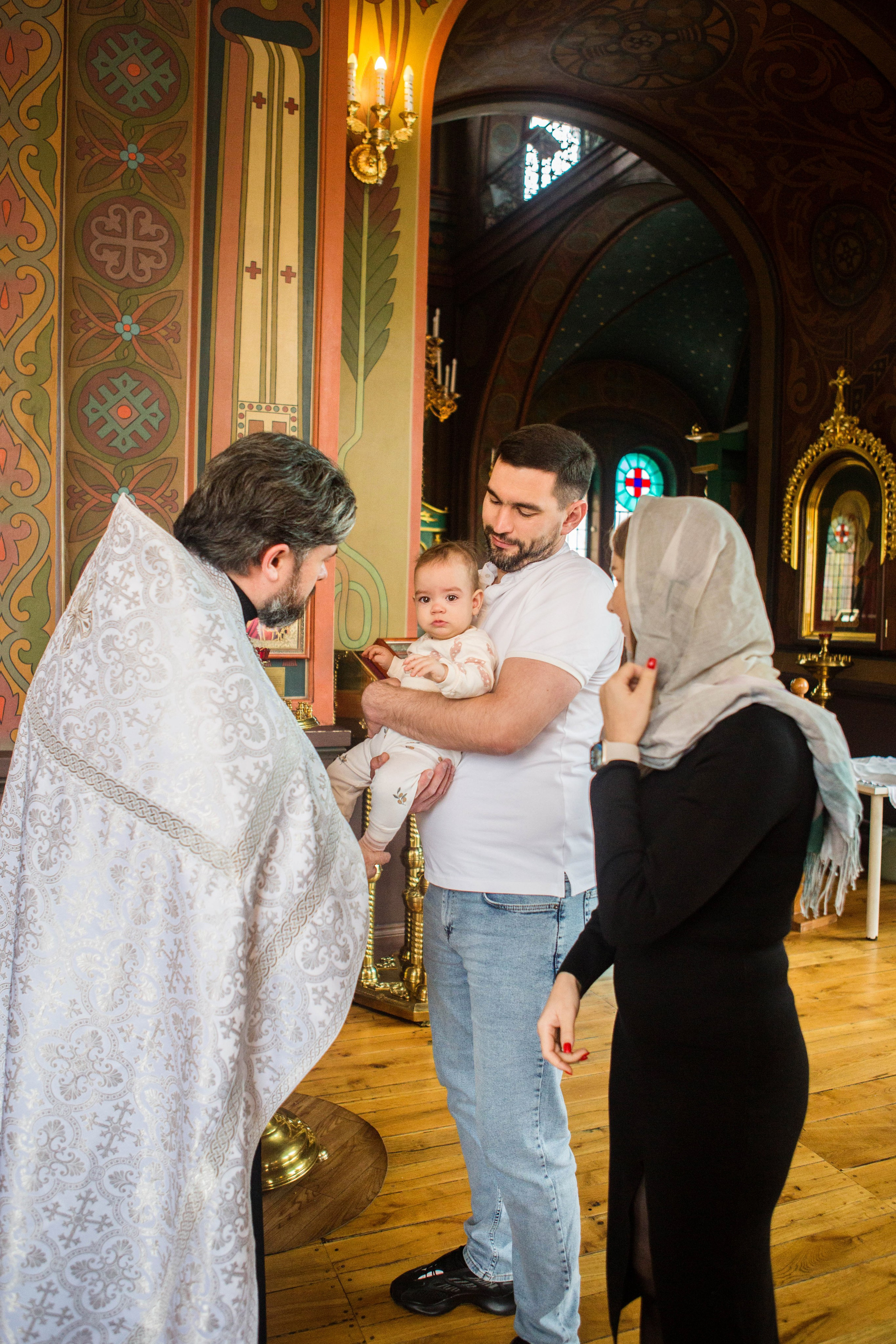 Крещение Елизаветы. Свято-Троицкий Собор. Свадебный семейный и детский фотограф в Краснодаре Карина Федоровская