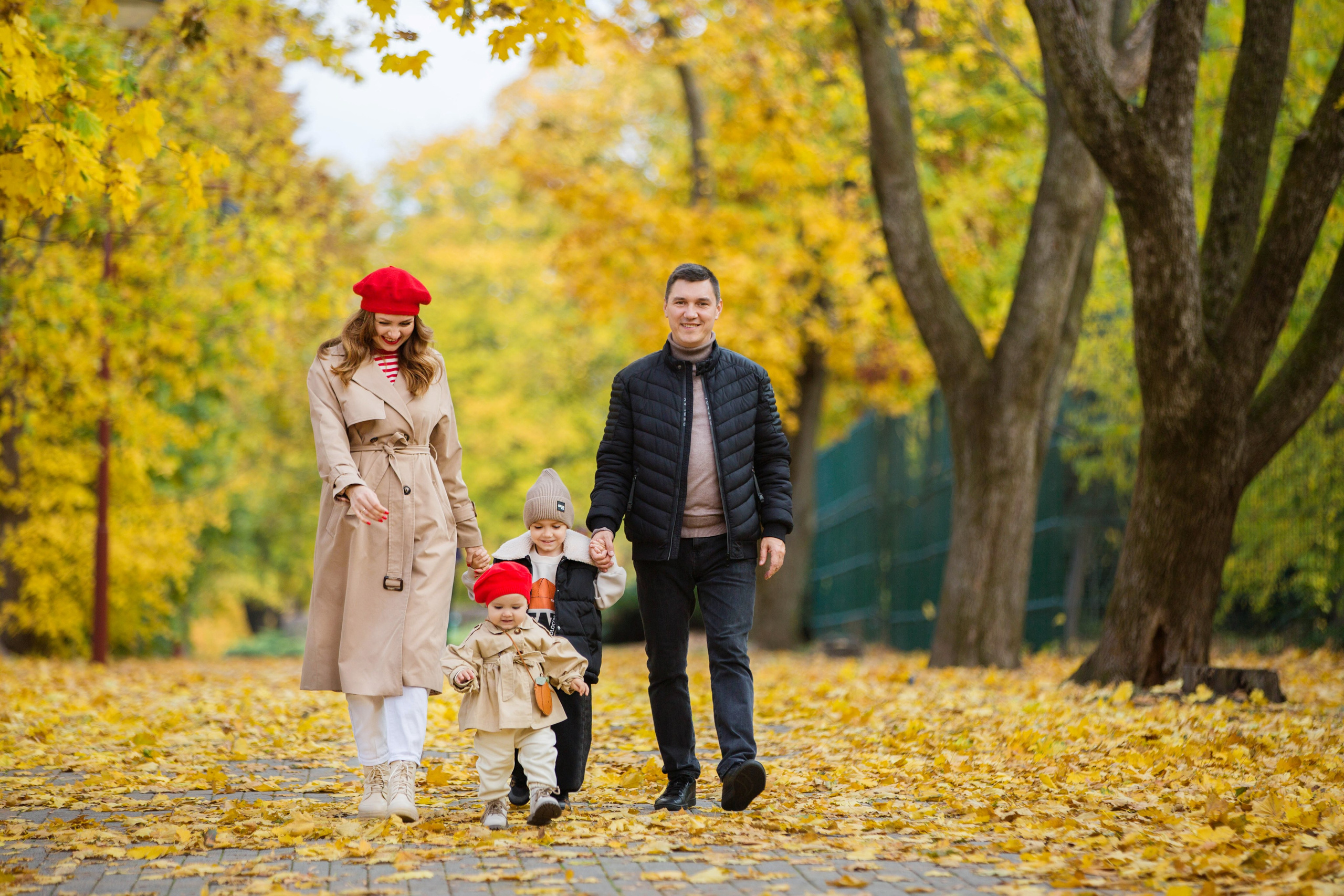 Осенняя прогулка. Дендрарий. Свадебный семейный и детский фотограф в Краснодаре Карина Федоровская