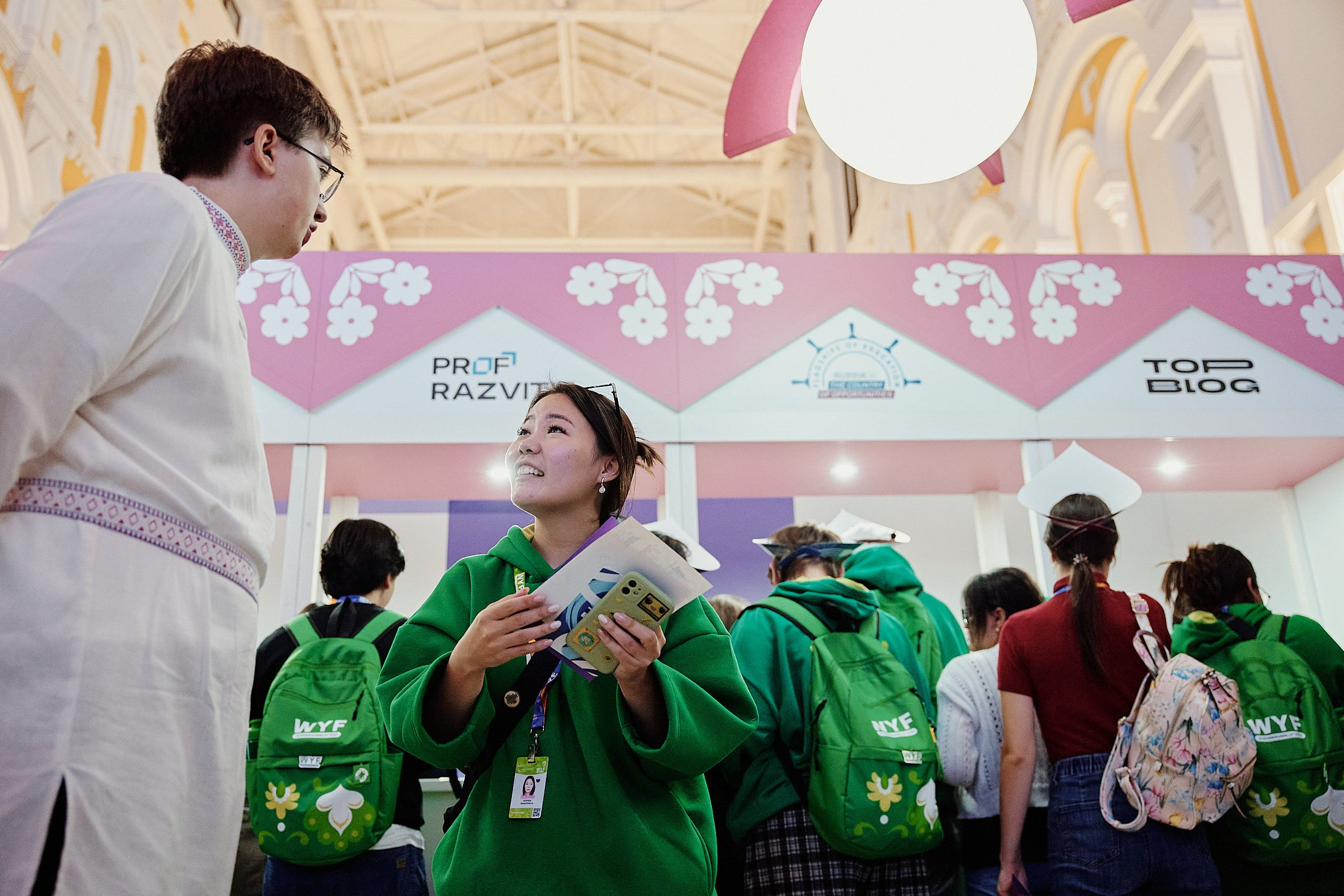 Слет фестиваля молодежи 2025. Репортажная съемка в Москве