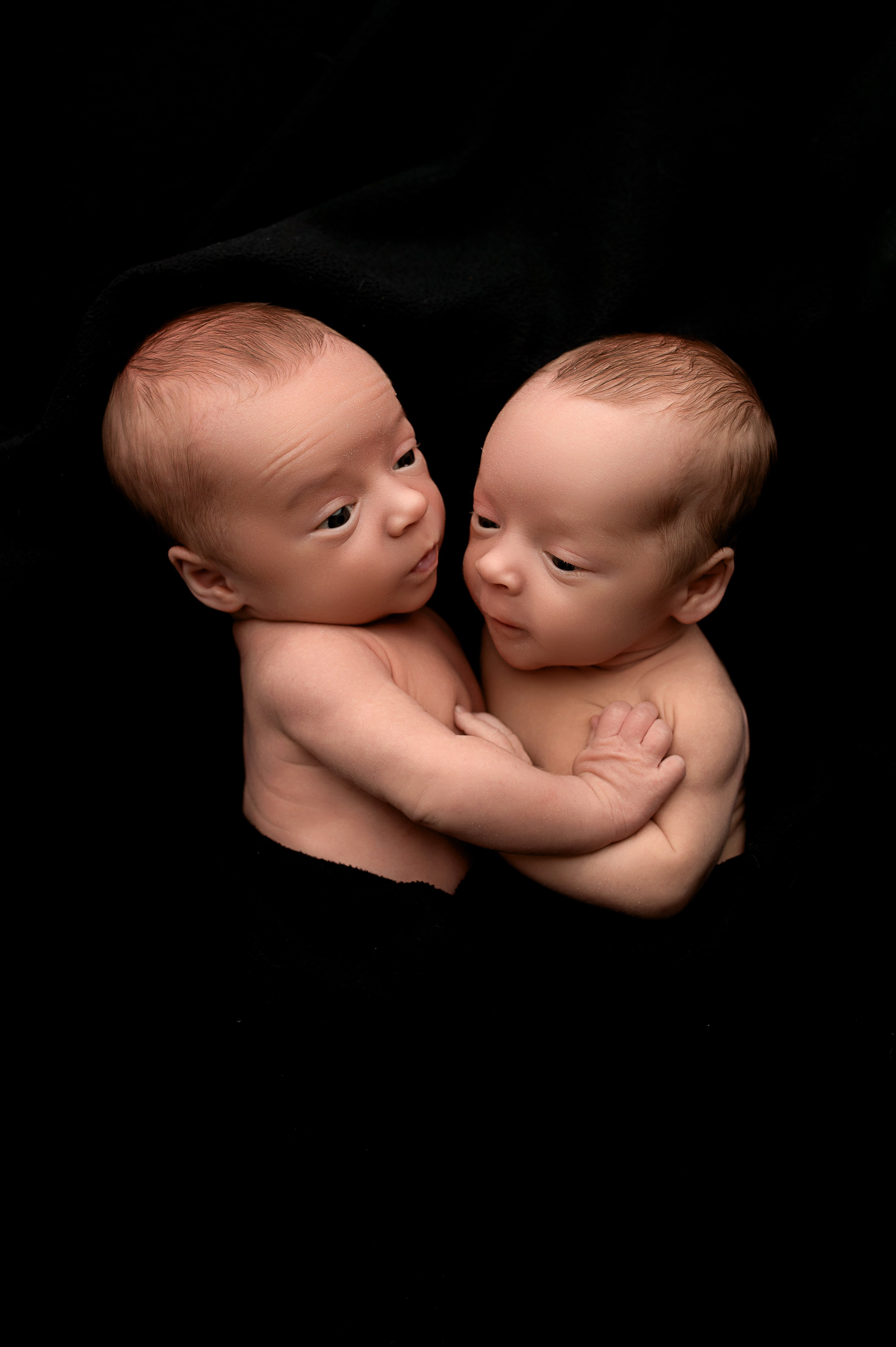 Новорождённые двойняшки/близняшки. Детский фотограф новорождённых в Минске Боровик Екатерина
