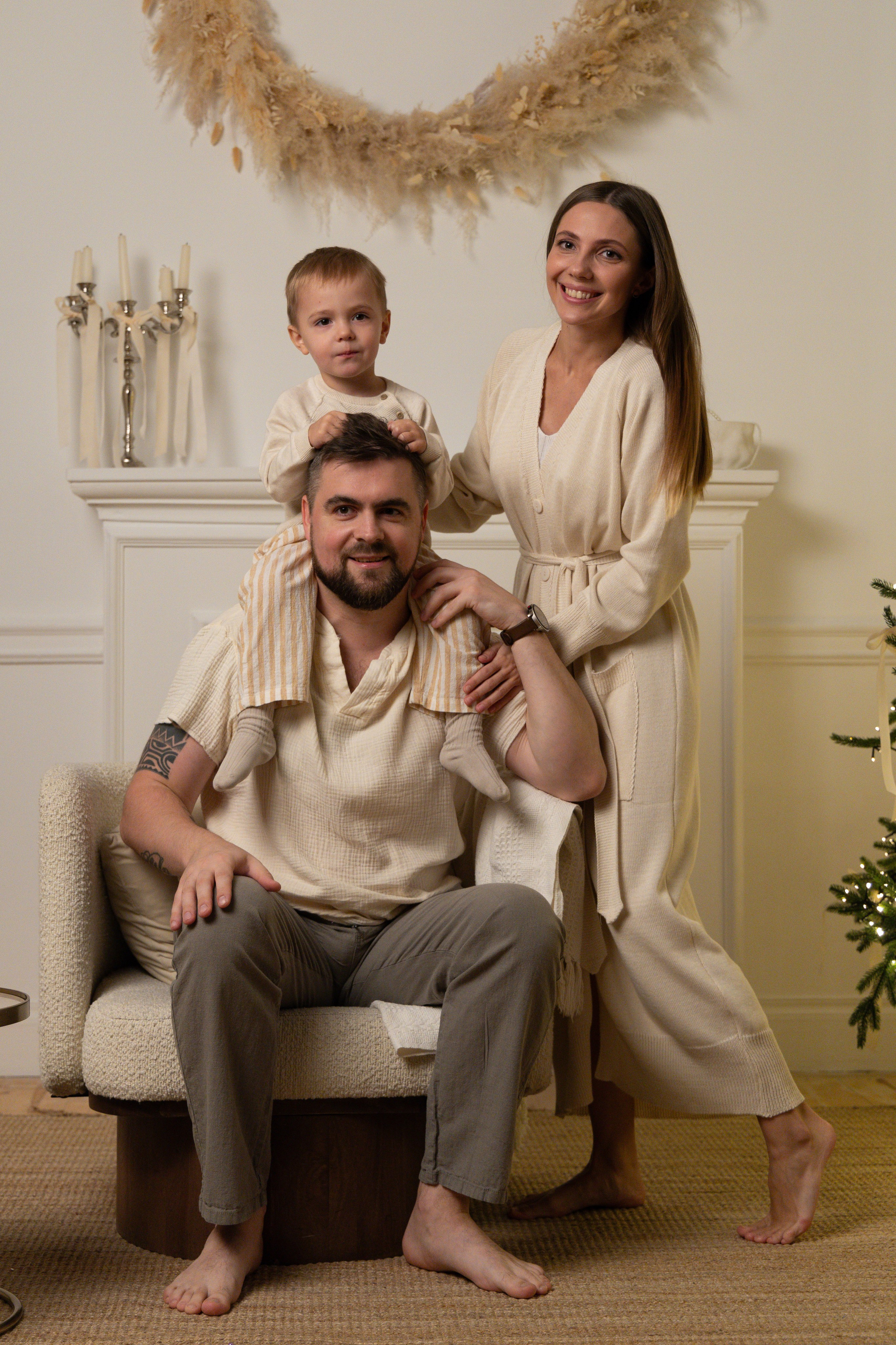 Новогодняя классика. Семейный и репортажный фотограф Наташа Давыдова