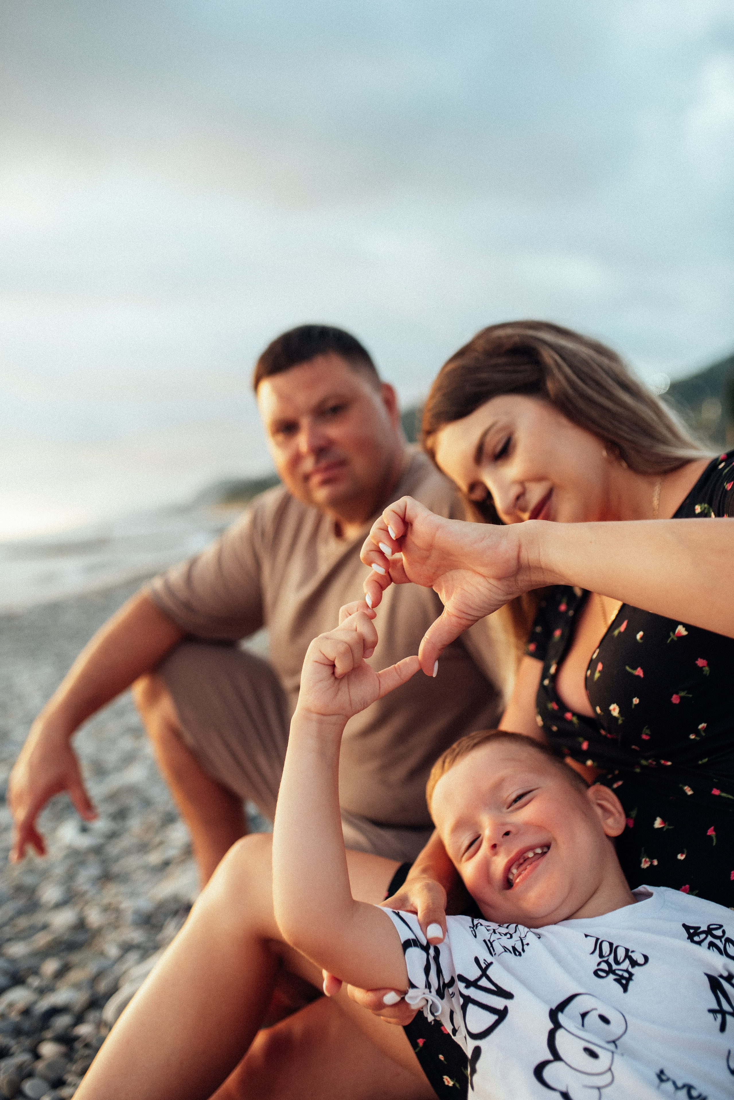 Семейная Фотосессия на соре в Сочи Лазаревской, Лос, Дагомысе, Адлере. Фотограф в Сочи — Маргарита Поганова