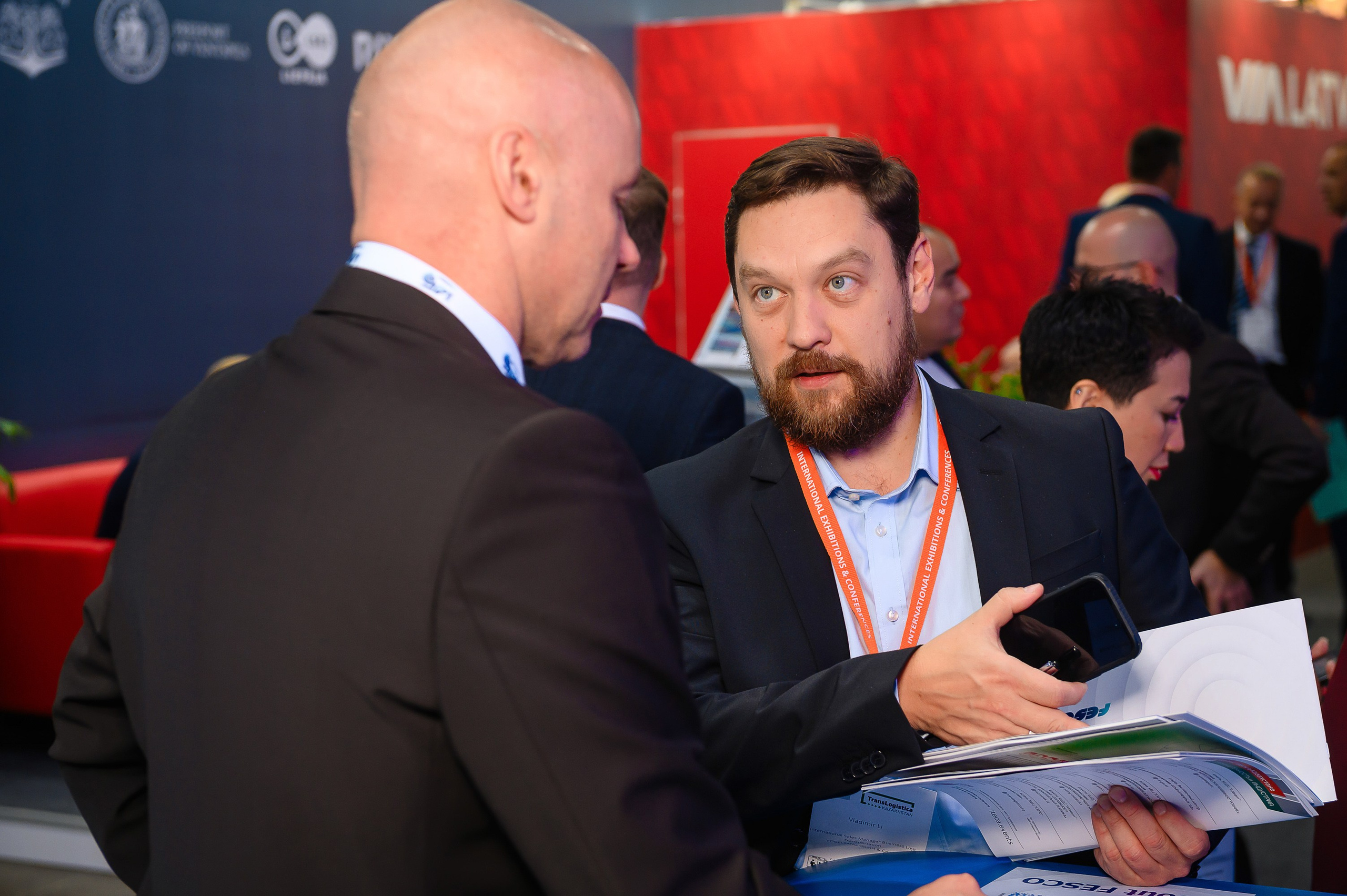 Компания Fesco на выставке TransLogistica Kazakhstan 2025. Интерьерный и репортажный фотограф в Алматы