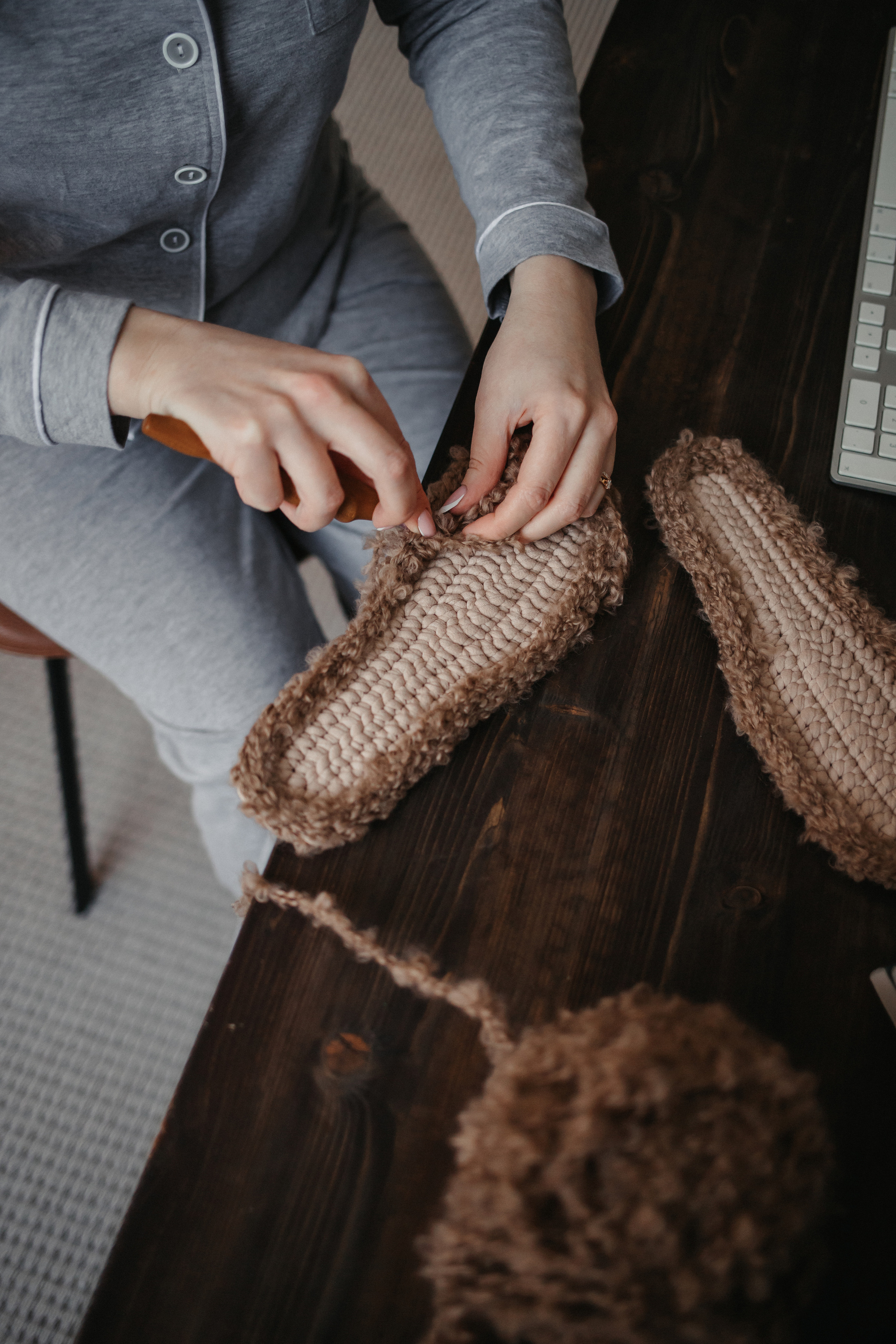 Для контента (тапочки). Фотограф Нижний Новгород