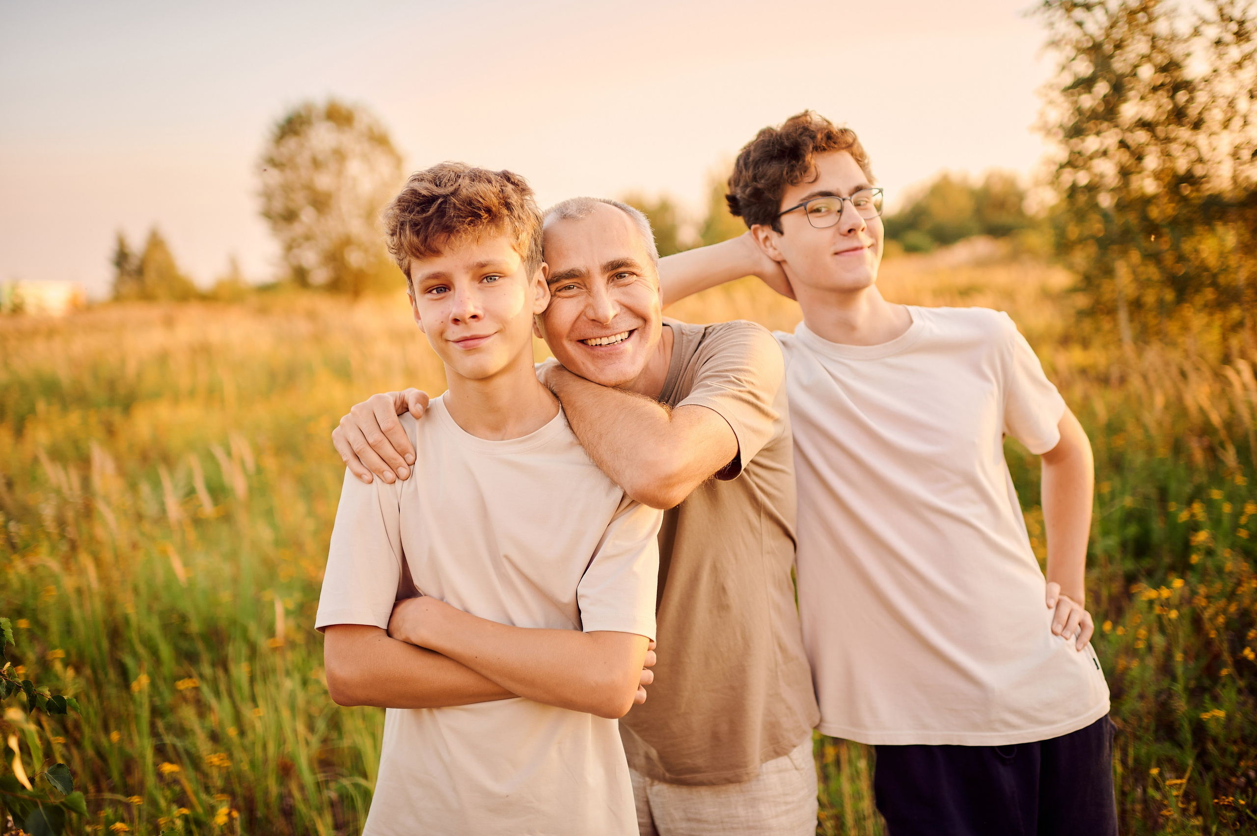 НА ЗАКАТЕ | НАСТЯ, ВИТЯ, МАША, ЛЕША и ЖЕНЯ. Свадебный и семейный фотограф РИТА БОЧКАРЁВА