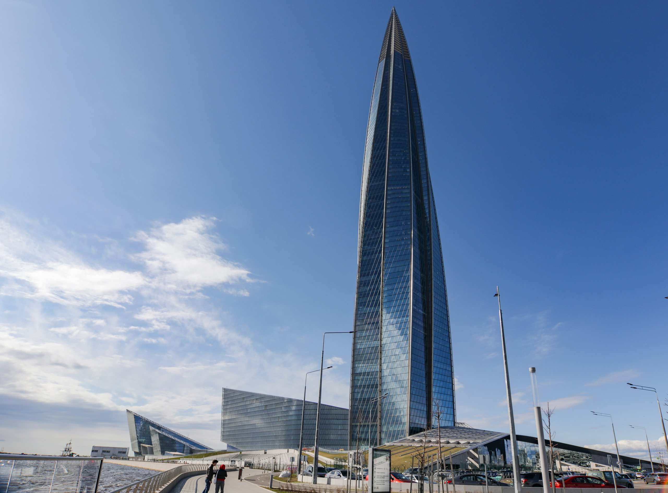 the Lakhta Center, Saint Petersburg,  Russia