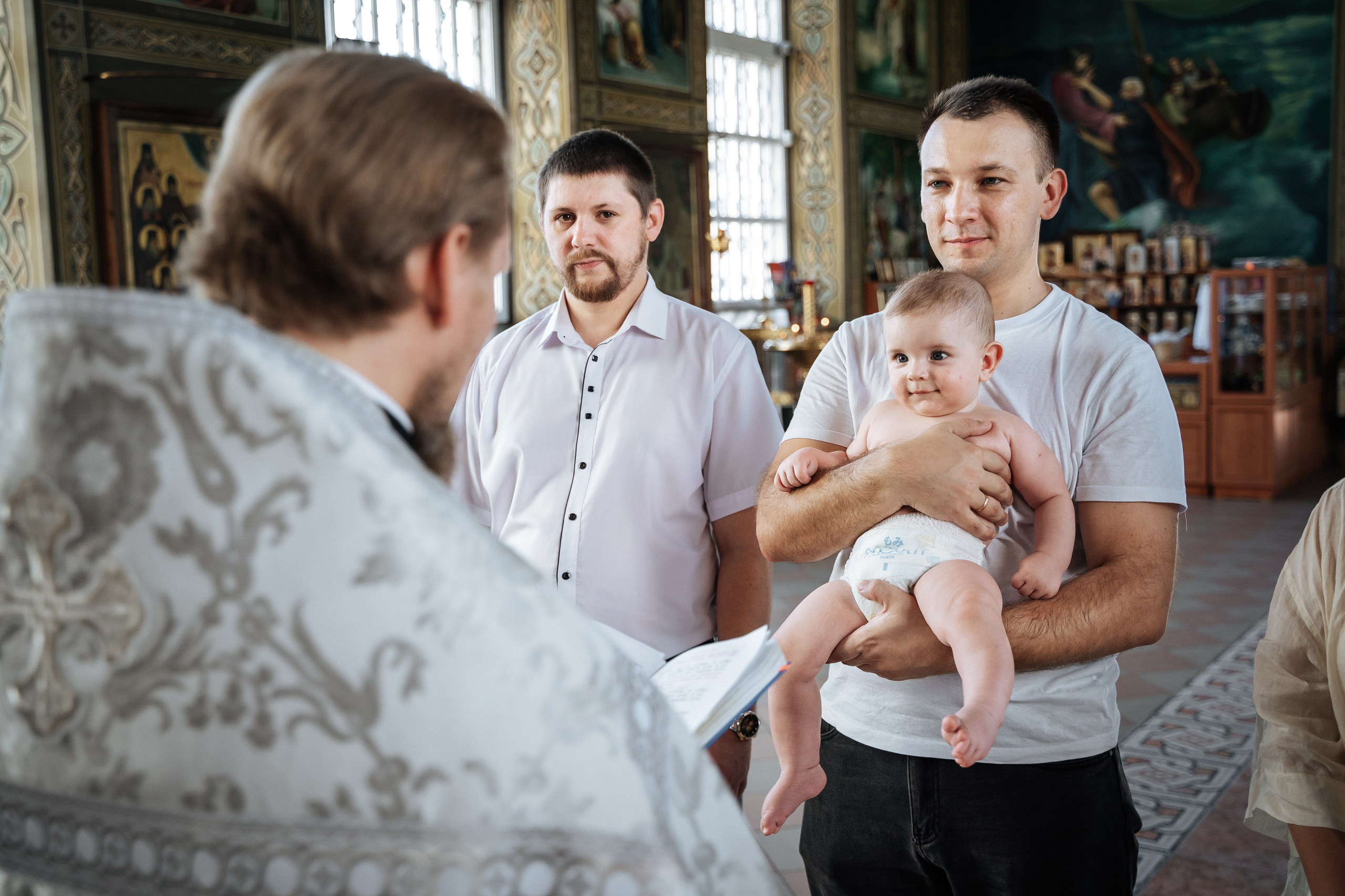 Крещение Евгения. Главная