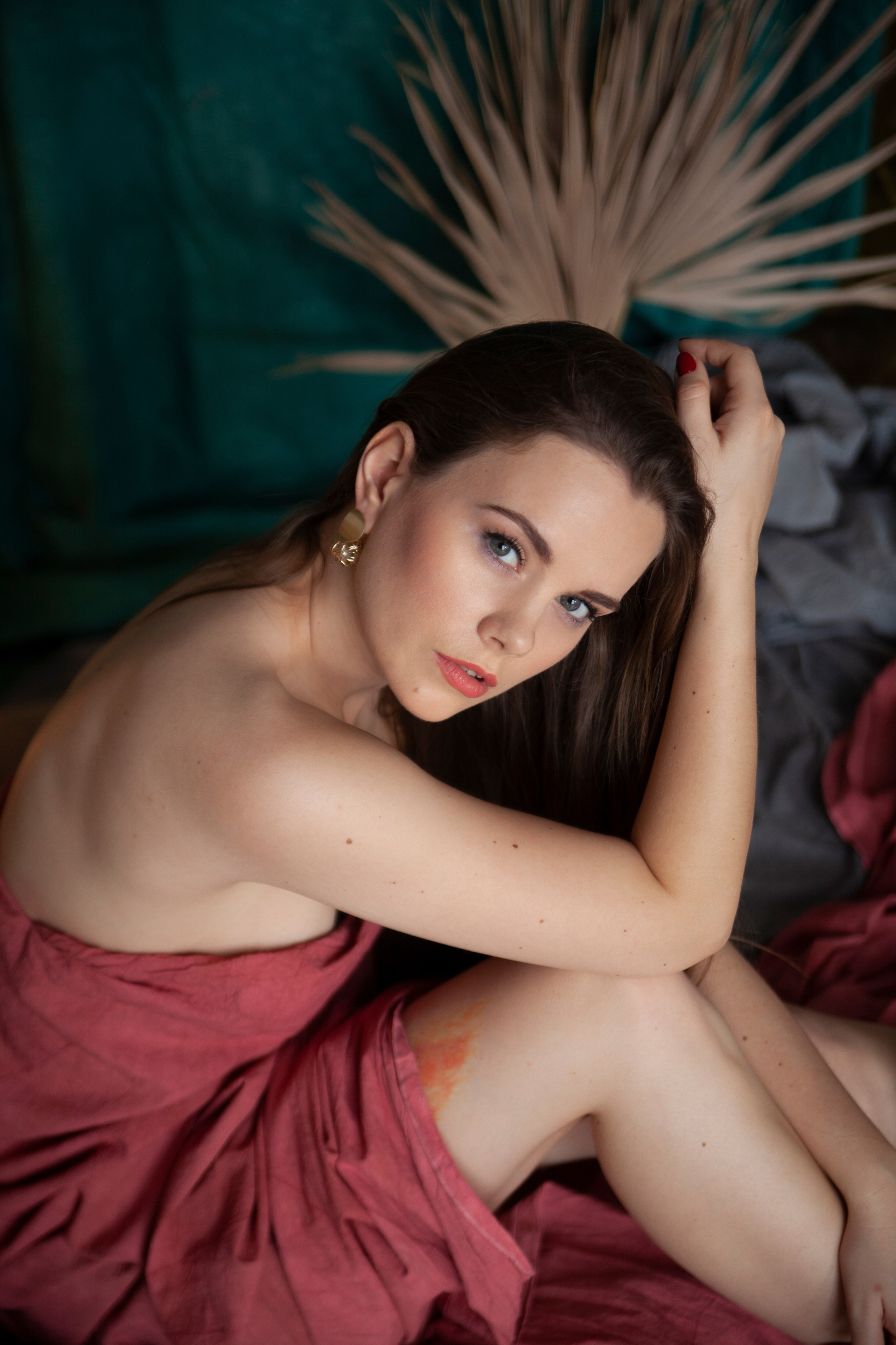 Портрет в студии для девушки