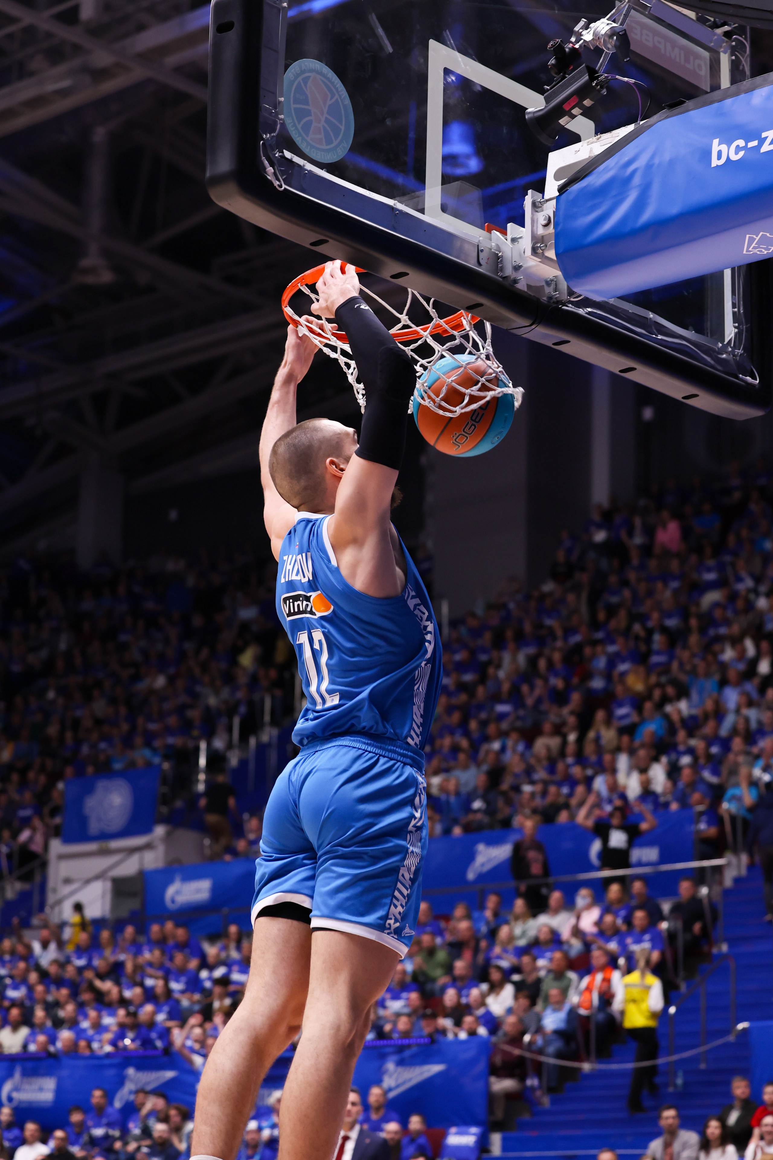 БК «Зенит» — БК «ЦСКА» финал ЕЛ ВТБ 1 игра 27.05.2025. Спортивный и репортажный фотограф Антон Тереханов