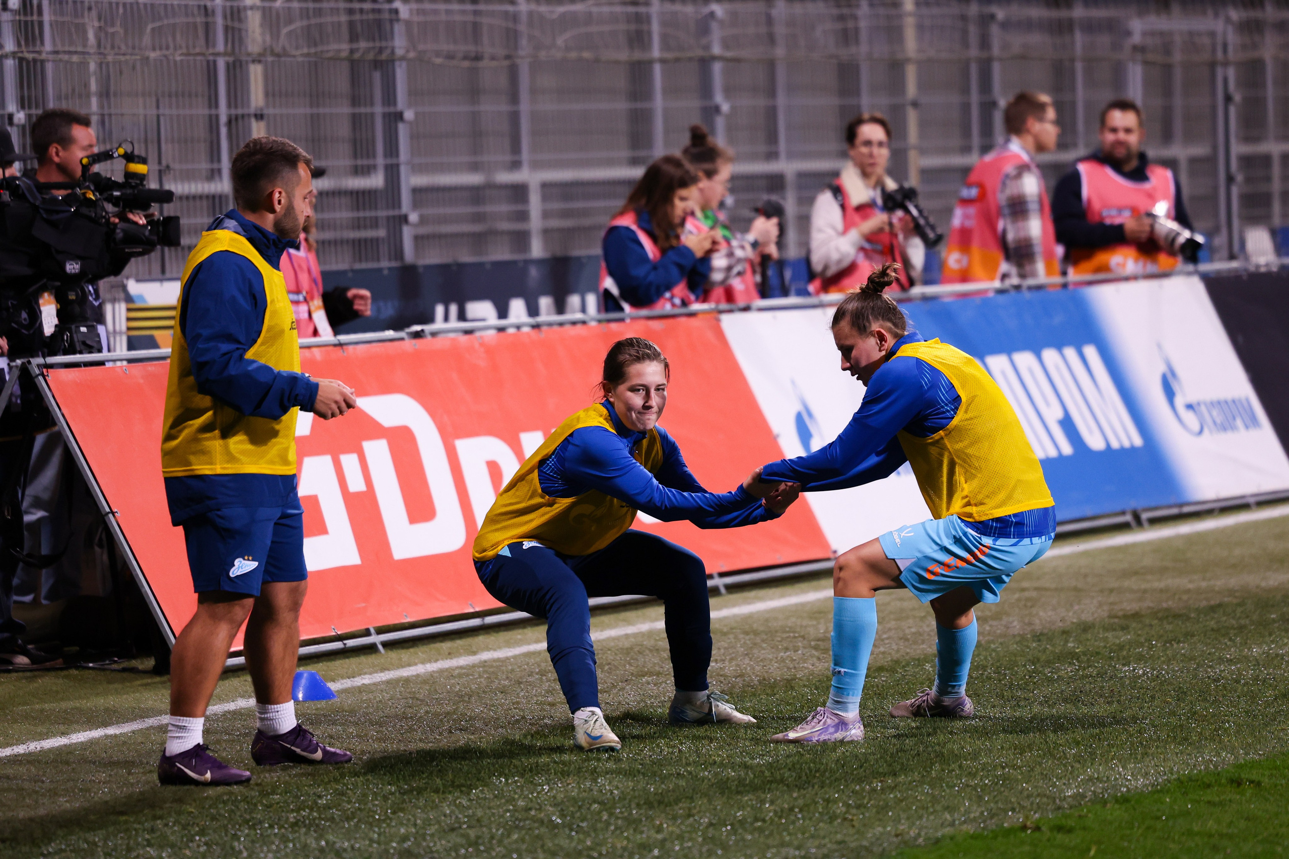 ЖФК «Зенит» — ЖФК «Локомотив» Москва Winline Кубок России 13.09.2025. Спортивный и репортажный фотограф Антон Тереханов