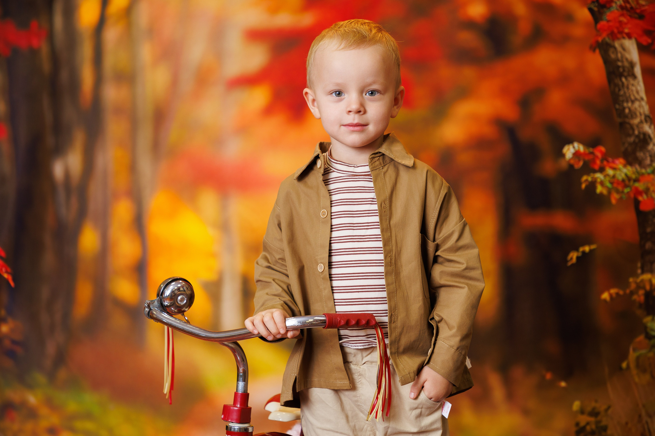 Велосипед. Детская фотостудия Москва