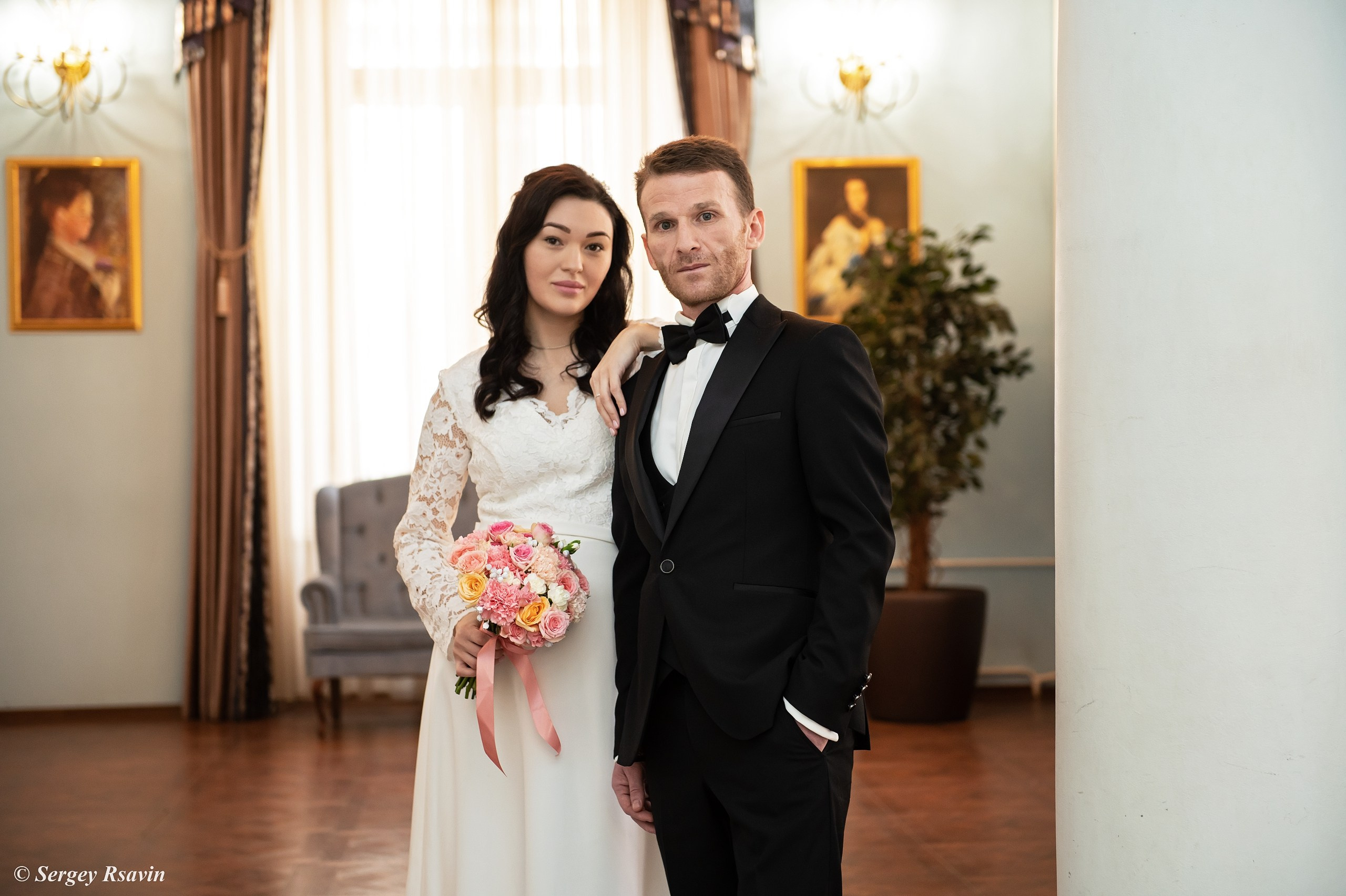 Съемка в Мещанском ЗАГСе. Фотограф в Москве Сергей Рсавин