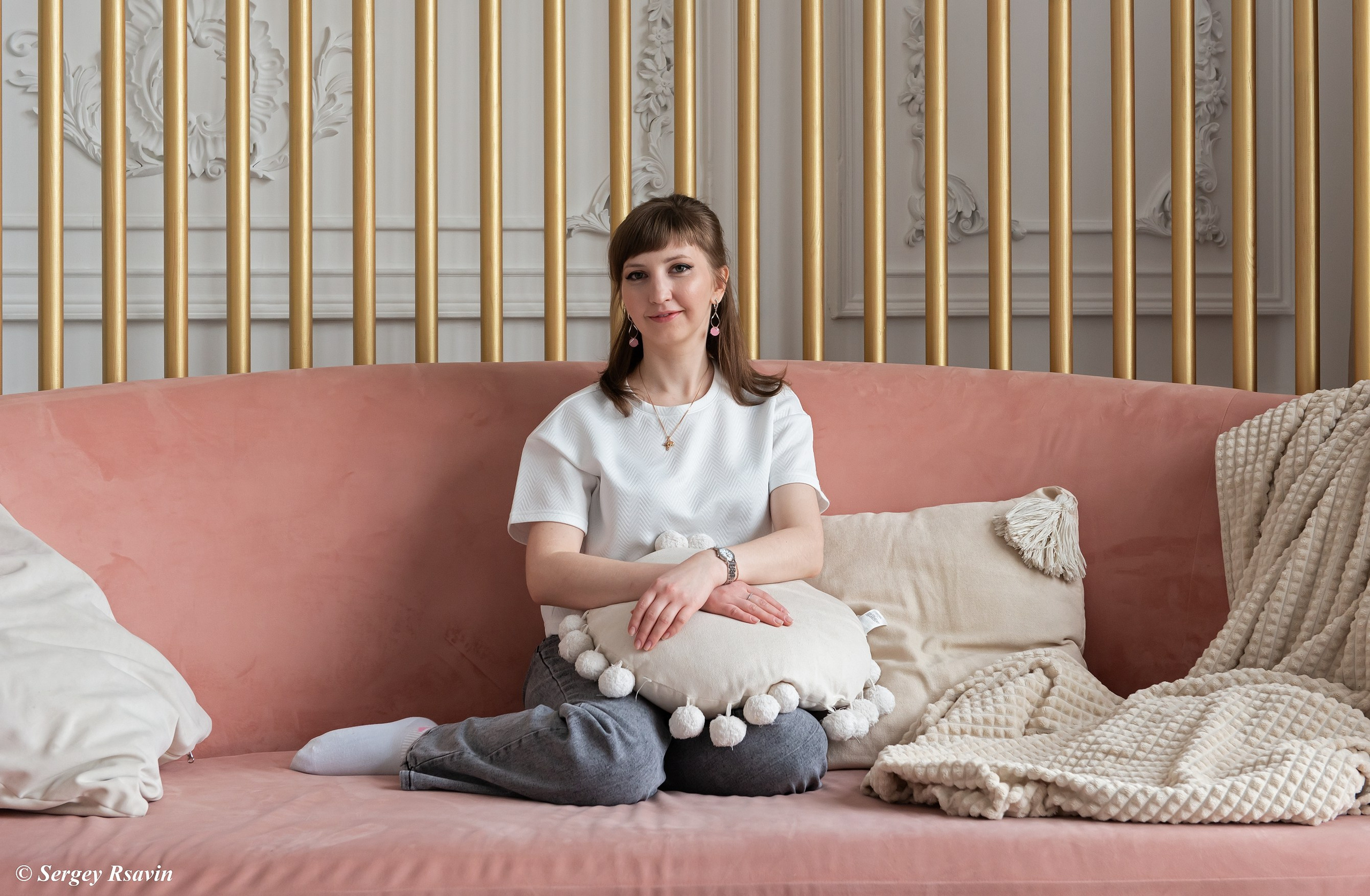 В интерьерной студии. Фотограф в Москве Сергей Рсавин