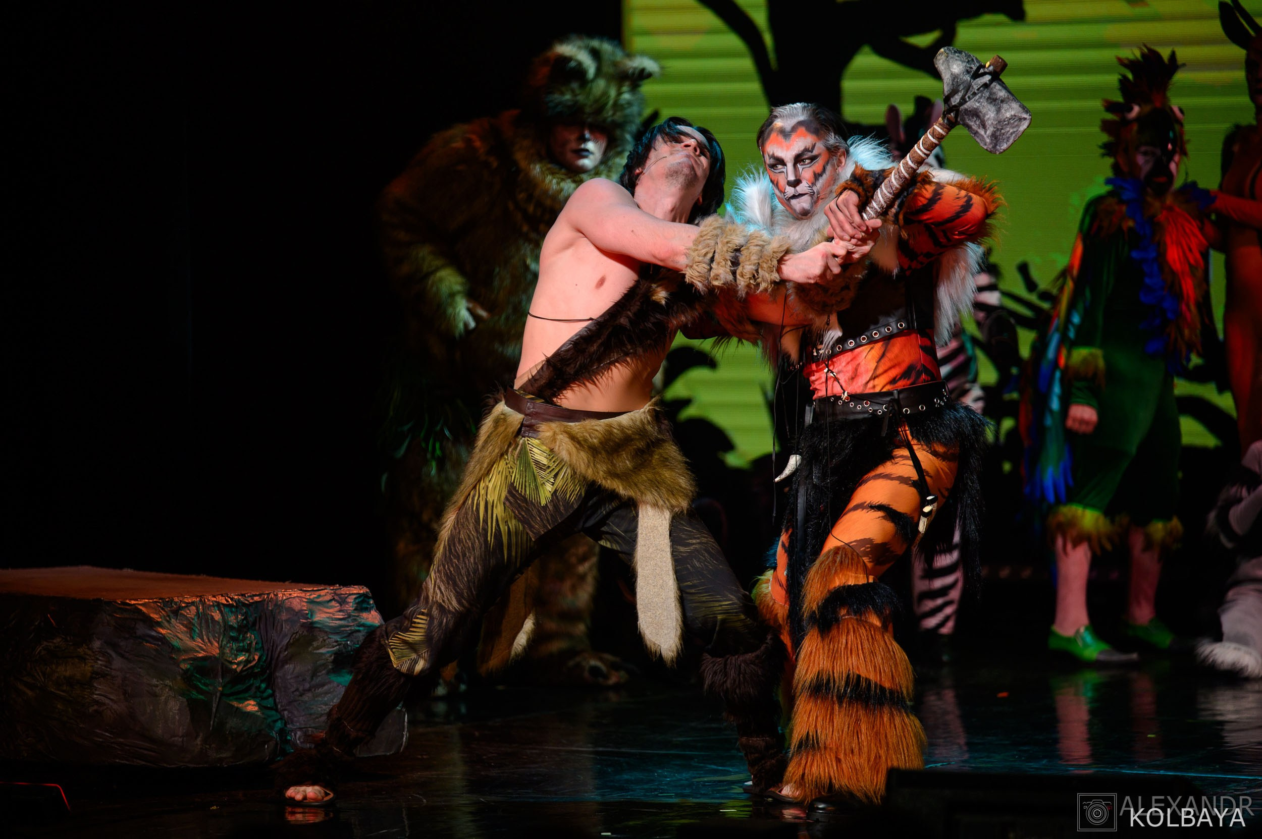 Мюзикл «Маугли». Концертный и театральный репортажный фотограф в Москве Александр Колбая