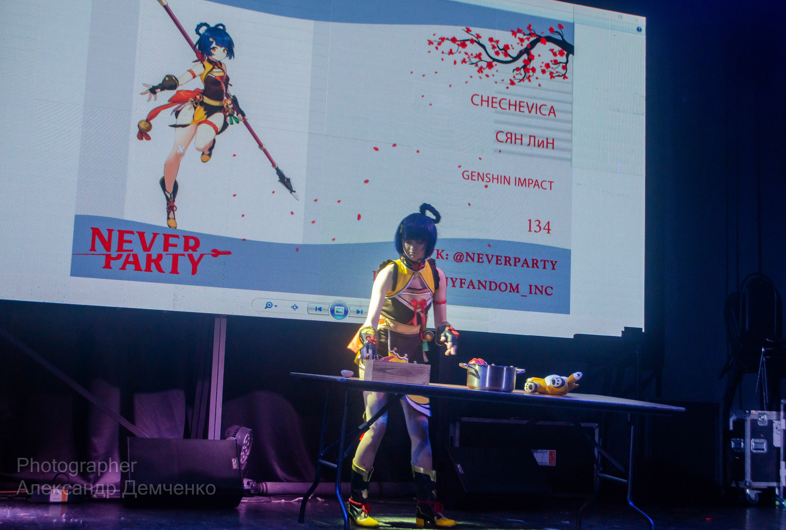 Фотосессия на фестивале косплея Never Party 3.0 в Москва