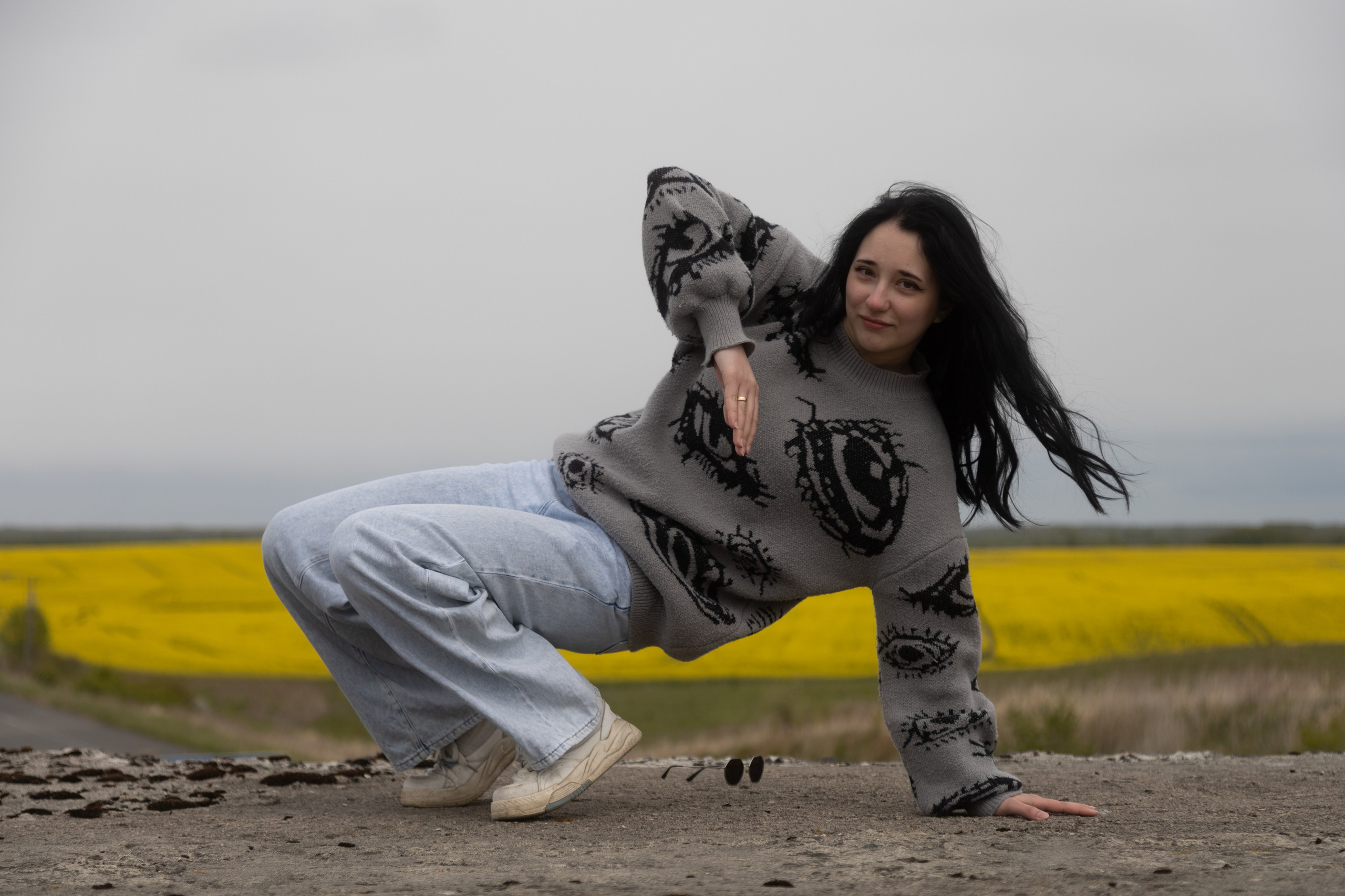 Полина Л — (Рапсовое поле). — Digital Noise —