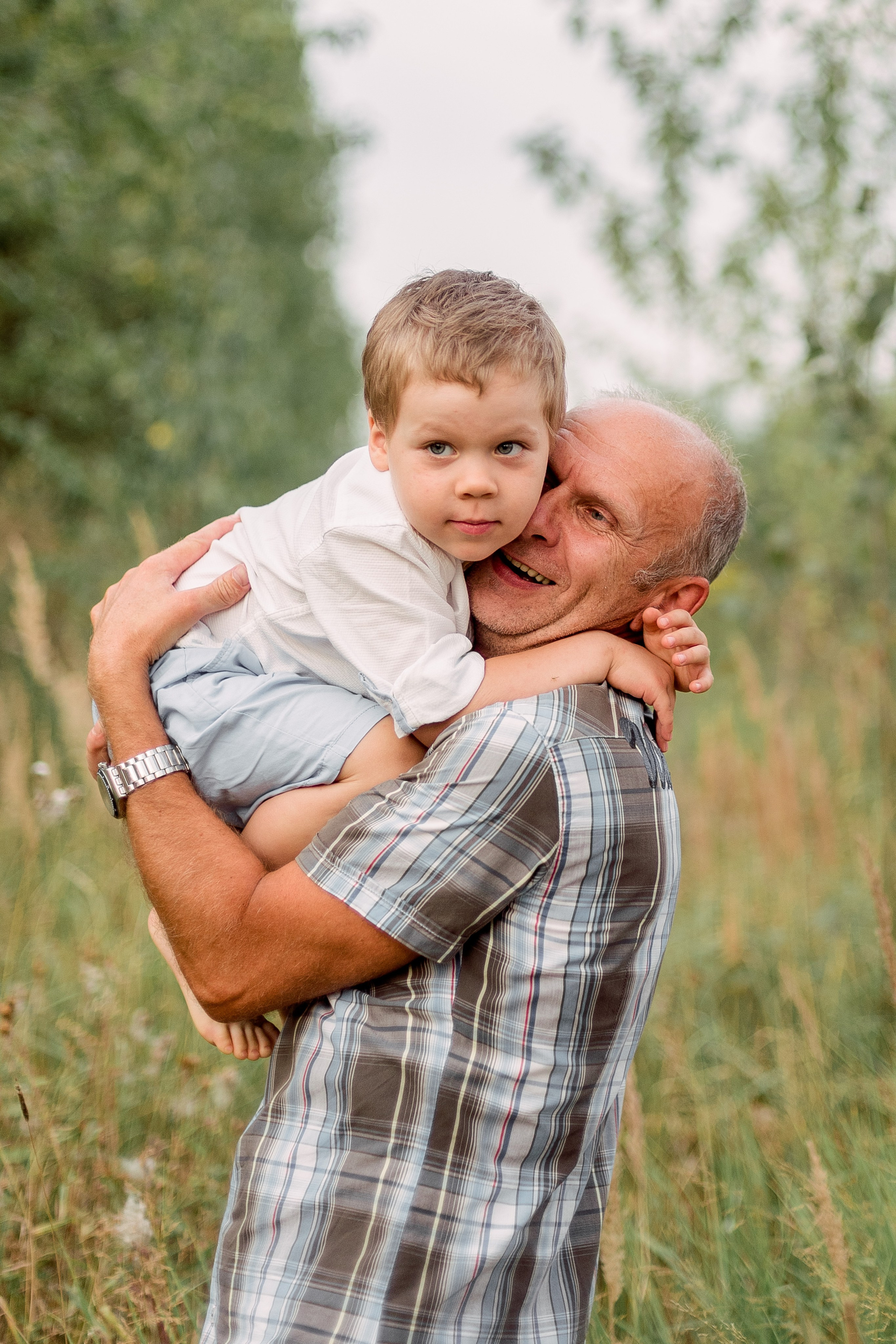 В поле. Фотограф Юлия Попова