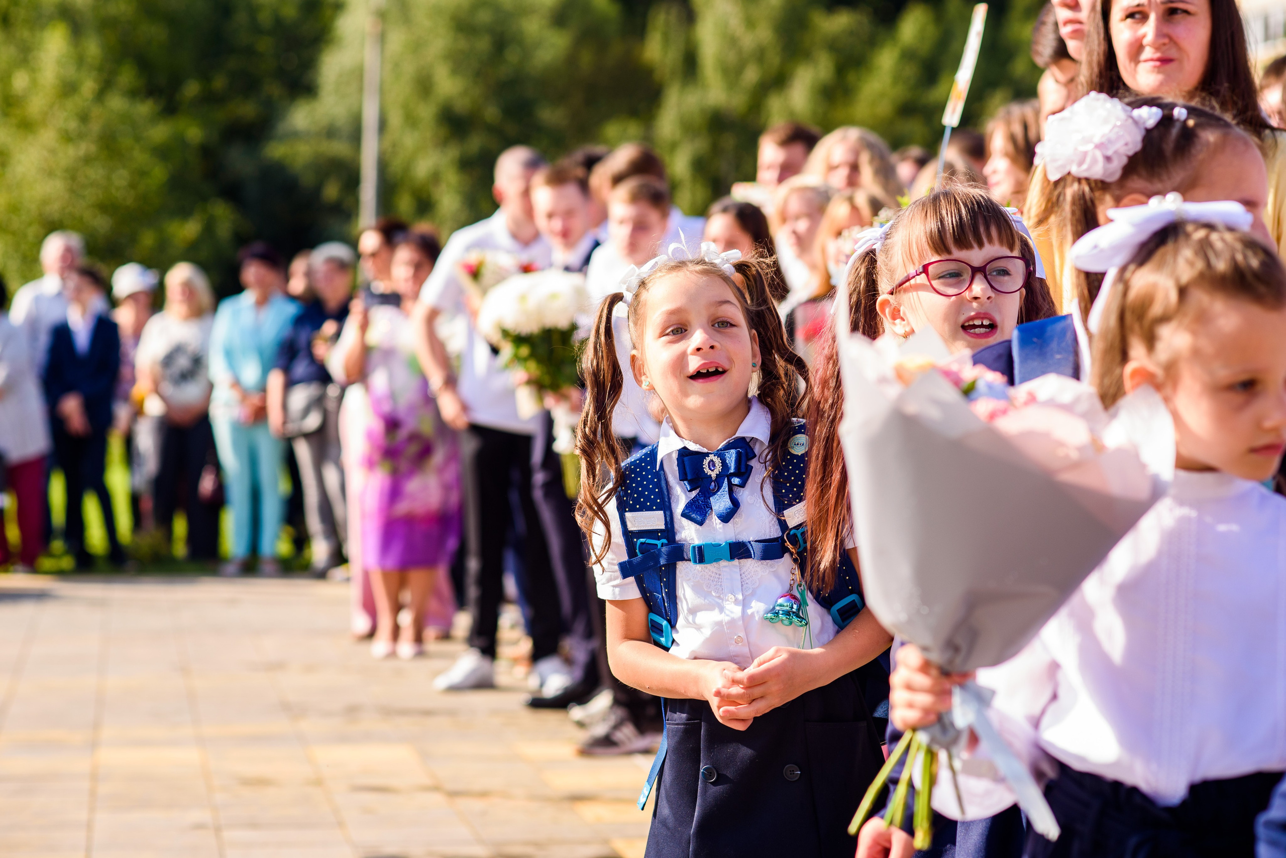 1-е сентября 2023. Фотограф Юлия Попова