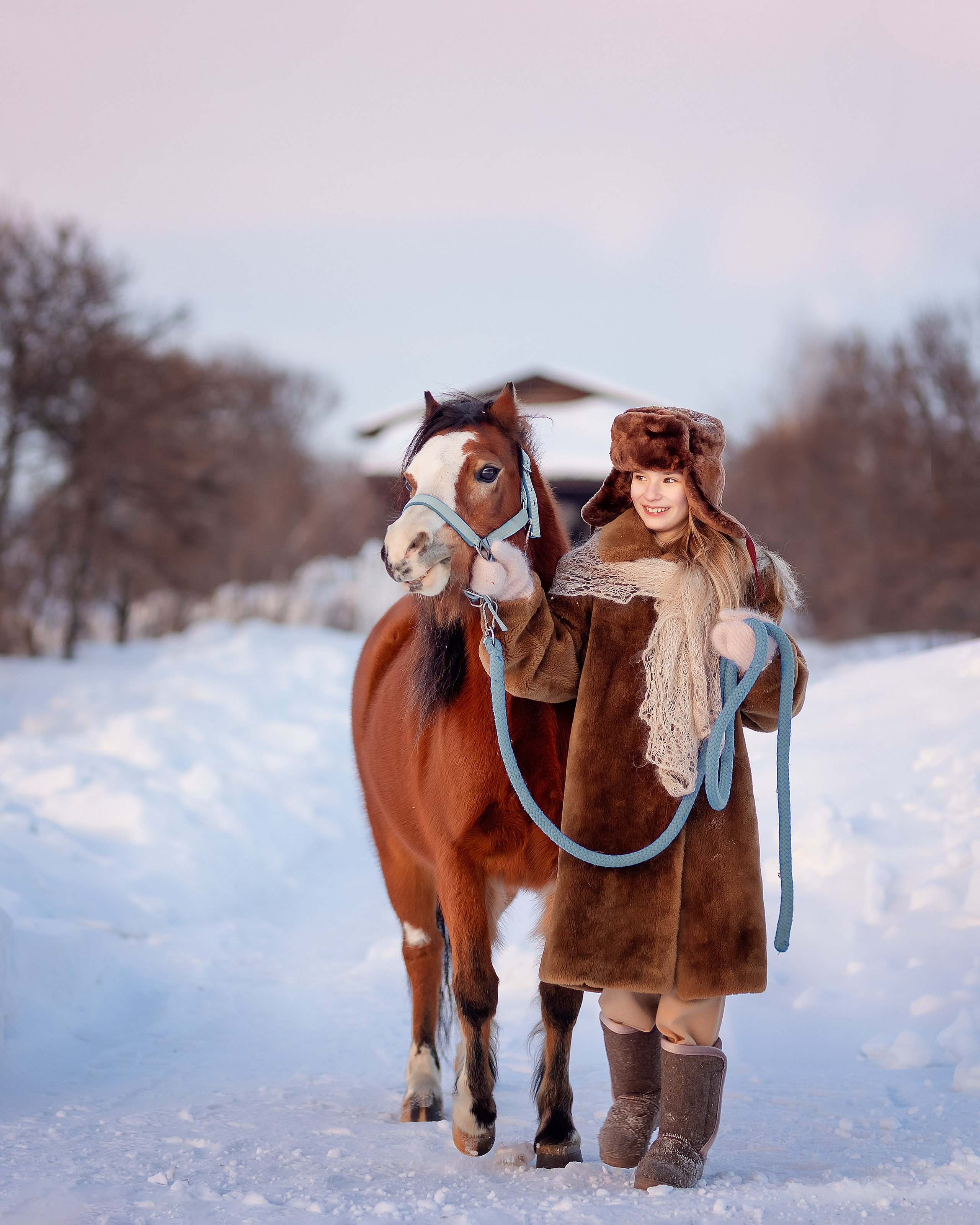 Настя и пони. Детский и семейный фотограф в Челябинске Мандрикова Светлана