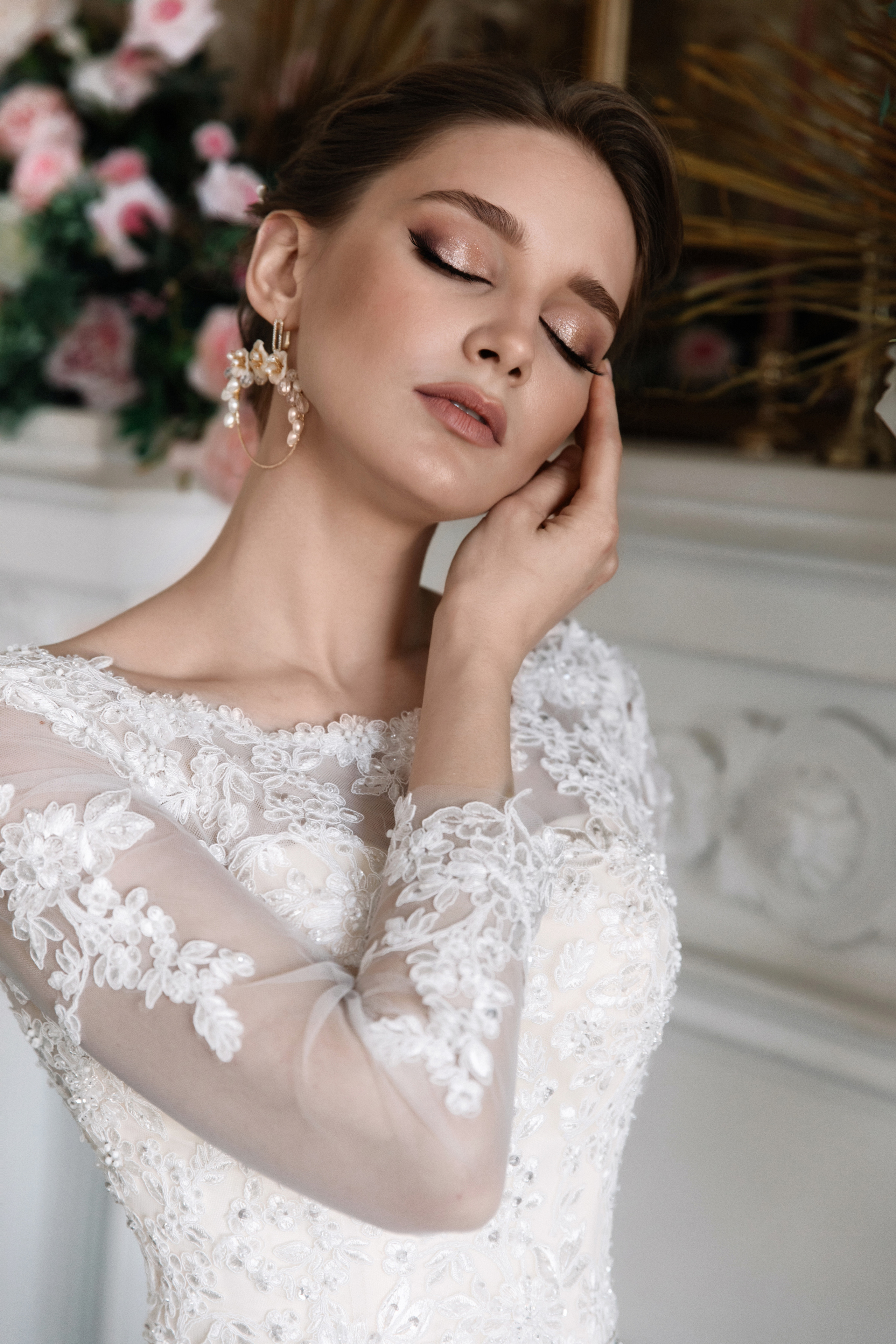 Красивые портреты невест, утро невесты. Свадебный и портретный фотограф в Сыктывкаре и в Москве Новосельцева Алена