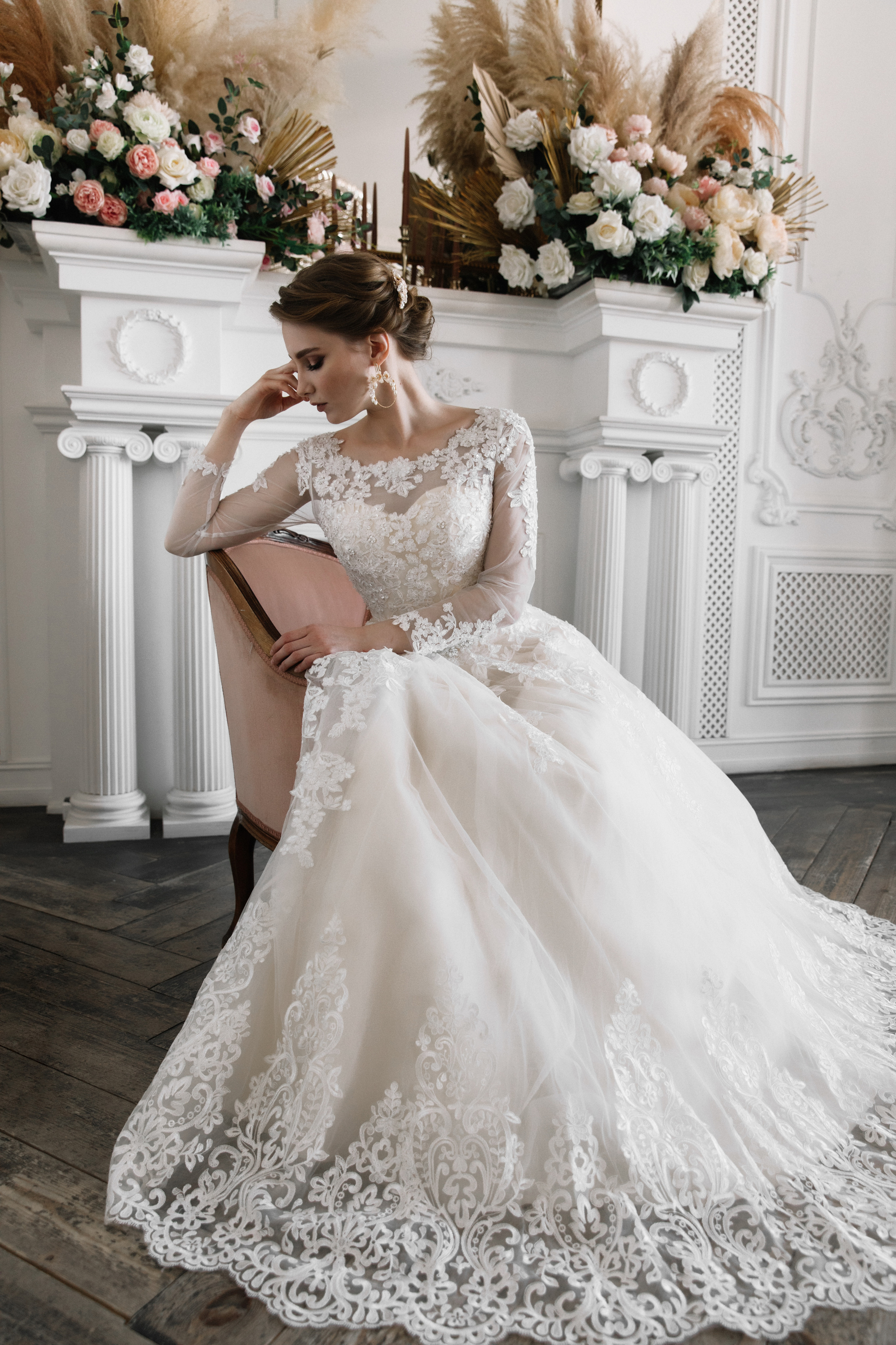 Красивые портреты невест, утро невесты. Свадебный и портретный фотограф в Сыктывкаре и в Москве Новосельцева Алена