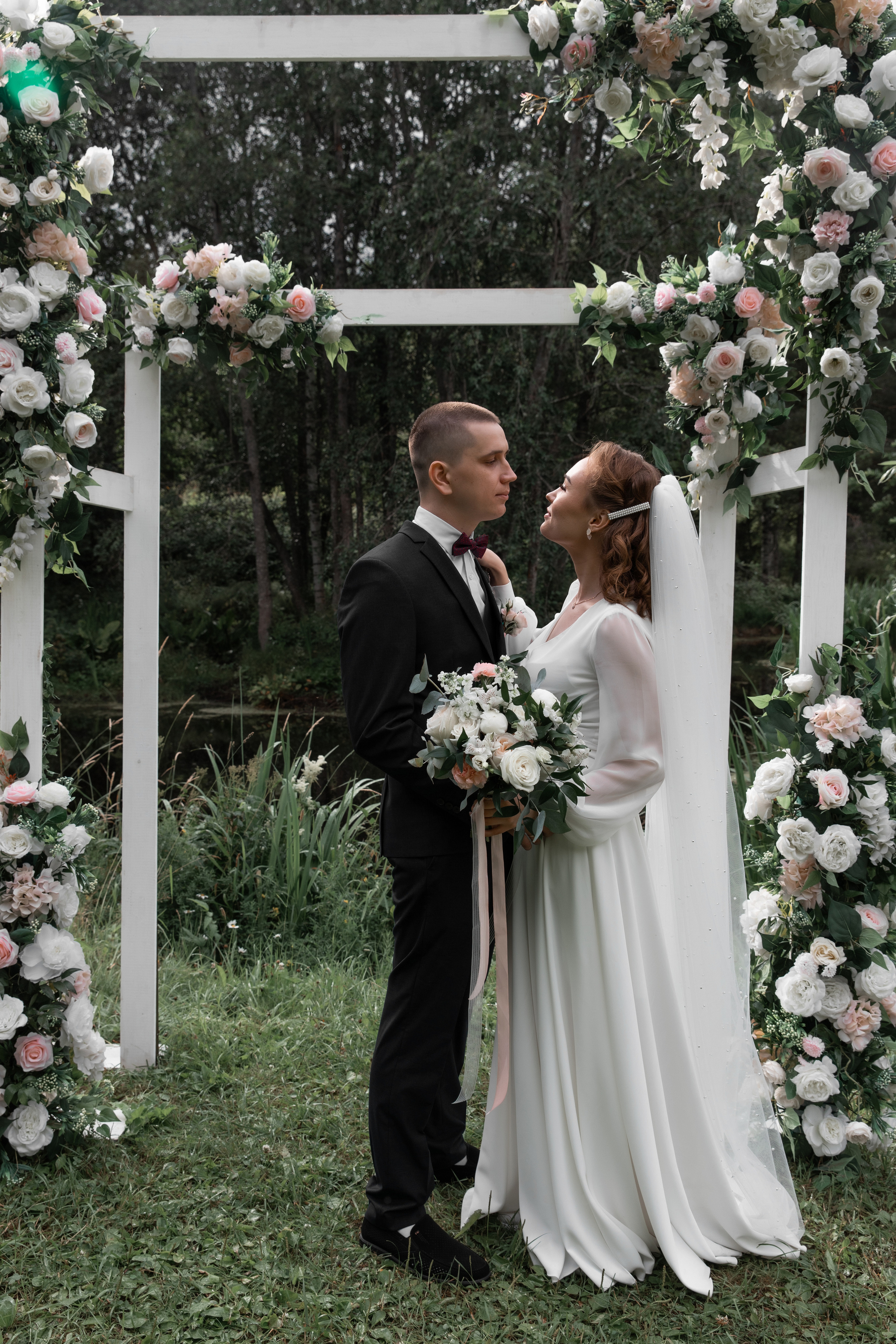 Выездная церемония в ботаническом саду. Свадебный и портретный фотограф в Сыктывкаре и в Москве Новосельцева Алена