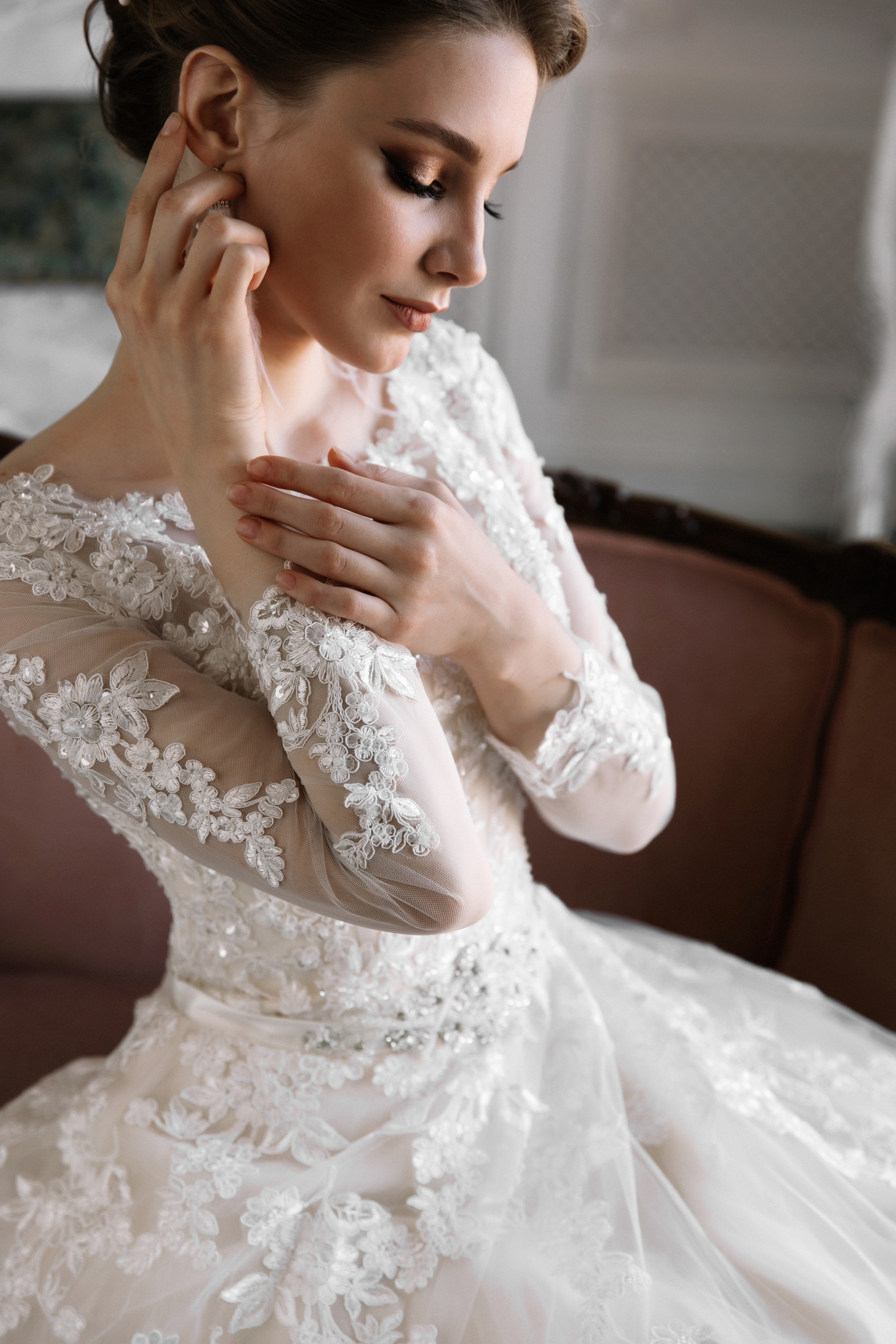 Красивые портреты невест, утро невесты. Свадебный и портретный фотограф в Сыктывкаре и в Москве Новосельцева Алена